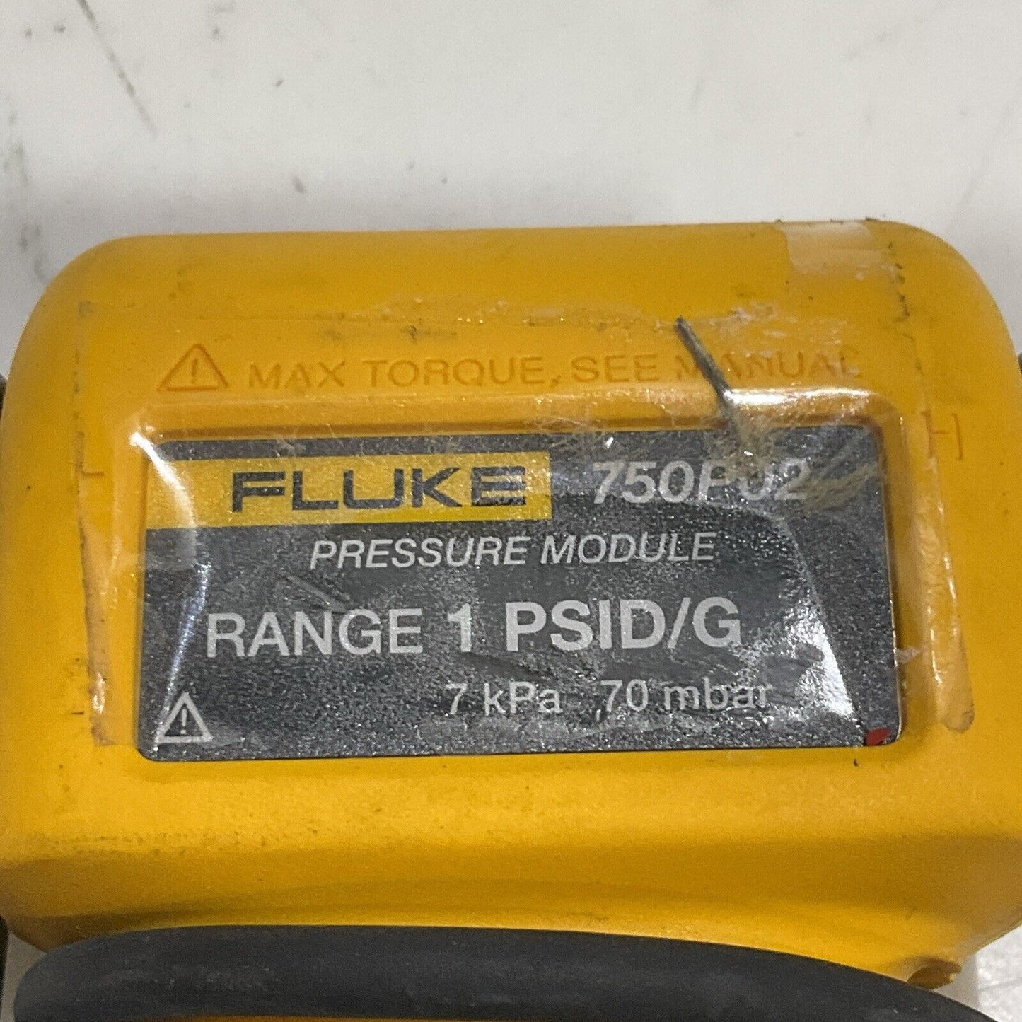 FLUKE 750P02 PRESSURE MODULE RANGE 1 PSID/G 7KPA 70 MBAR S8M