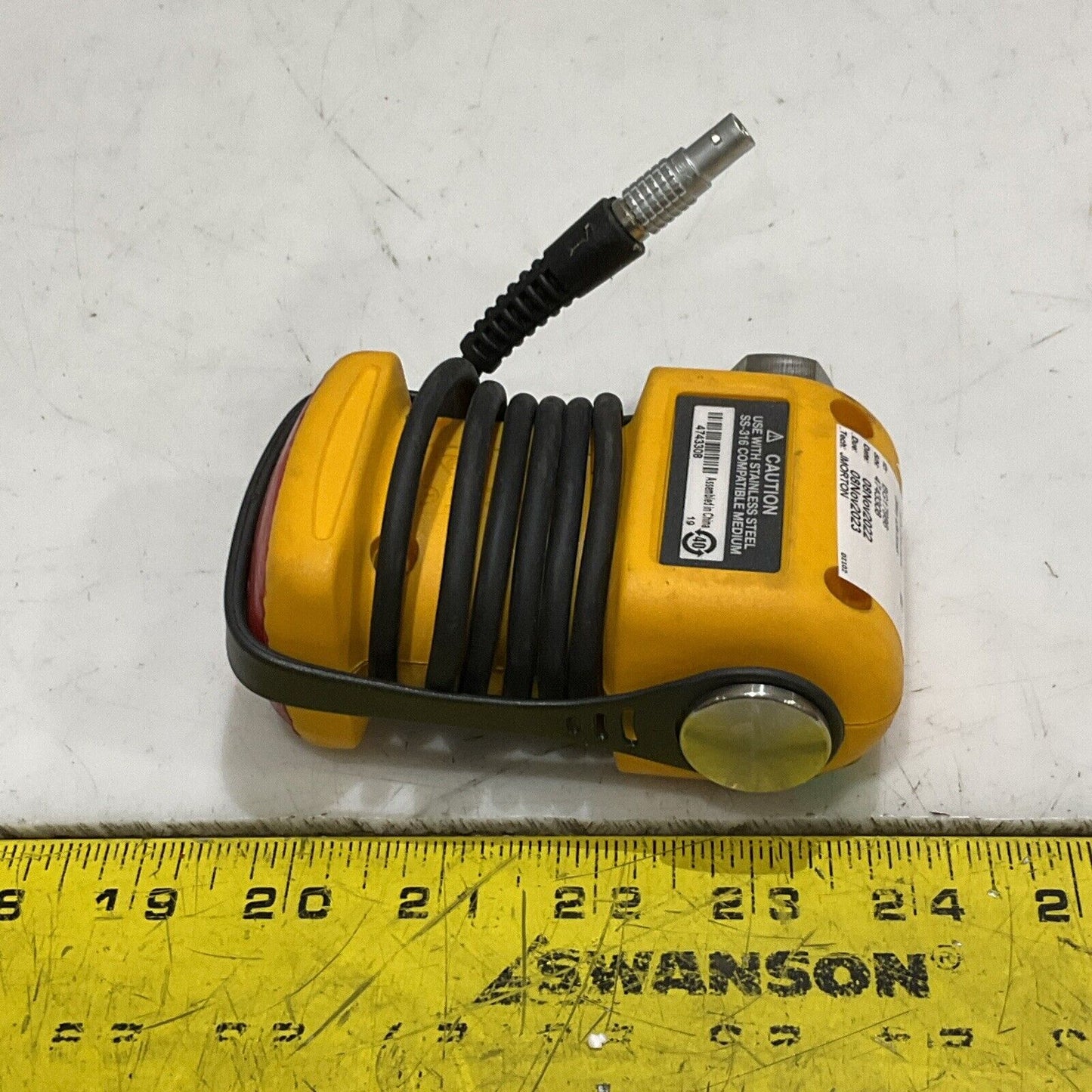FLUKE 750P05 PRESSURE MODULE RANGE 30 PSIG 200 KPA 2 BAR S8M