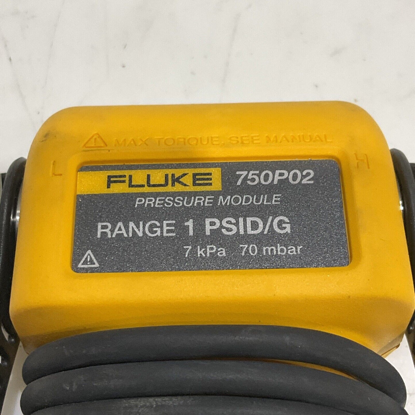 FLUKE 750P02 PRESSURE MODULE RANGE 1 PSID/G 7KPA 70 MBAR S8M