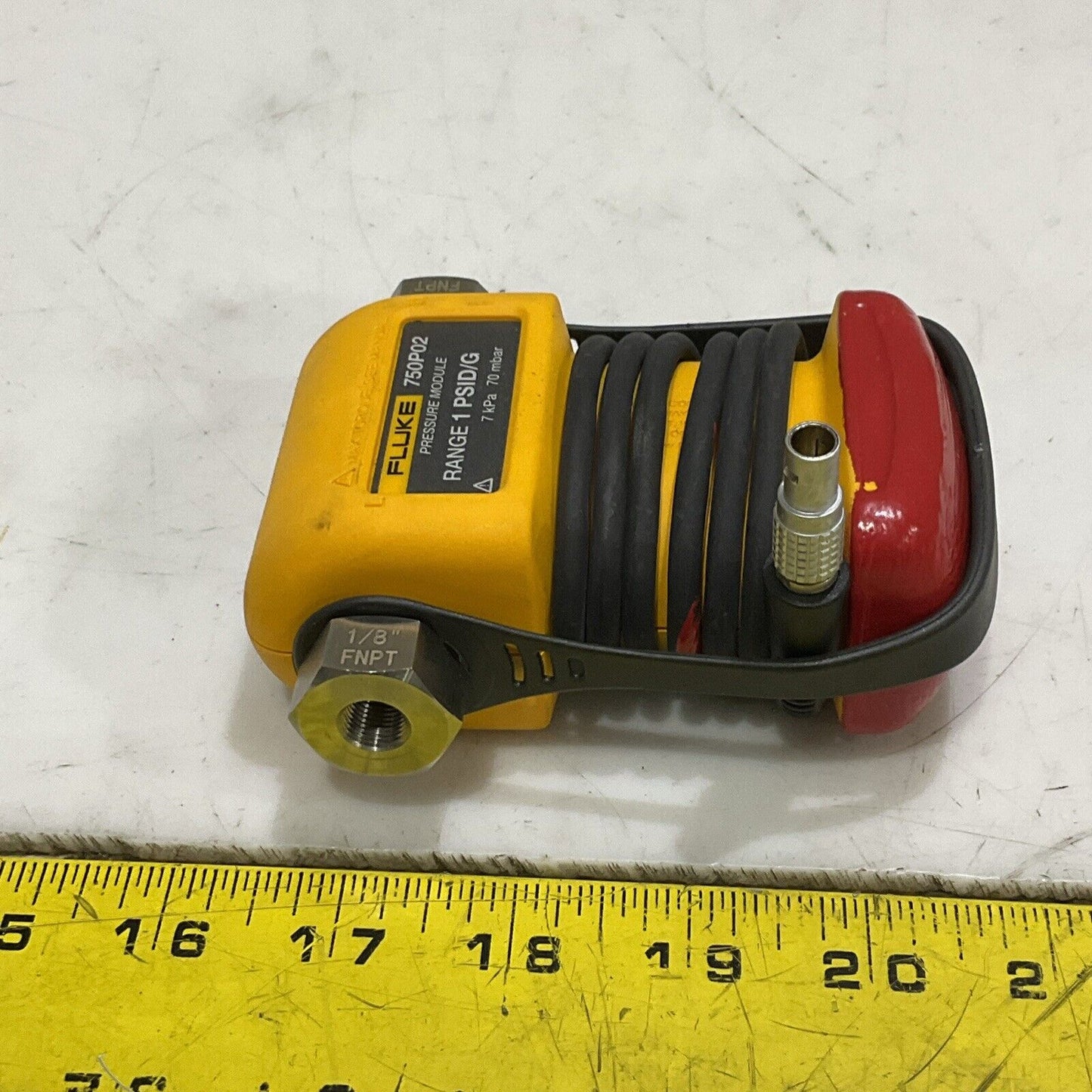 FLUKE 750P02 PRESSURE MODULE RANGE 1 PSID/G 7KPA 70 MBAR S8M