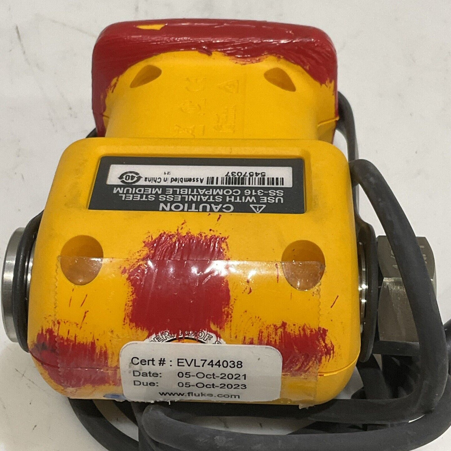 FLUKE 750P05 PRESSURE MODULE RANGE 30 PSIG 200 KPA 2 BAR S8M