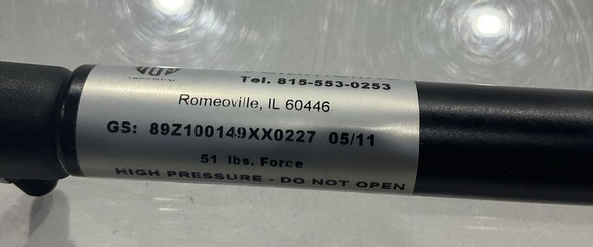 VOLUMELINE 89Z100149XX0227 51LB FORCE SPRING , GAS , SAFETY LOCKING U3S