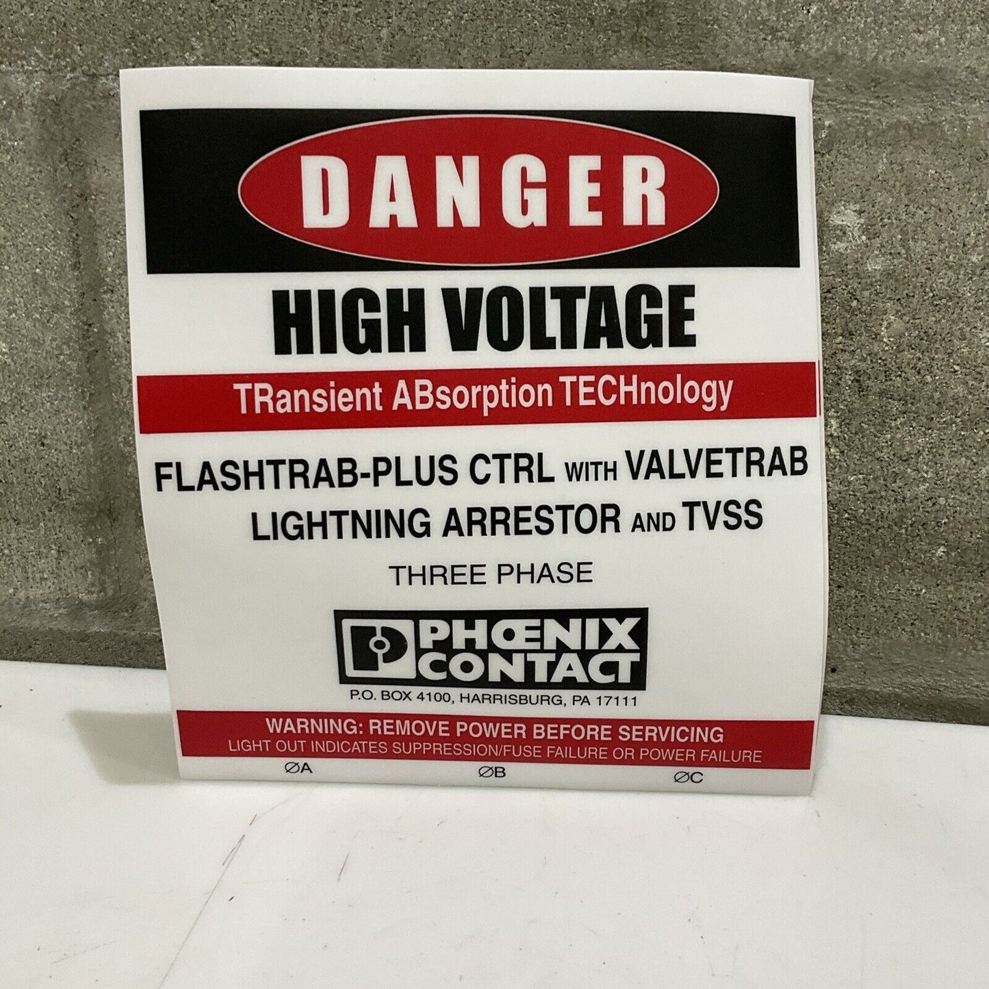 PHOENIX CONTACT 1163D 5651462 TRANSIENT SURGE VOLTAGE SUPPRESSION KIT U3S