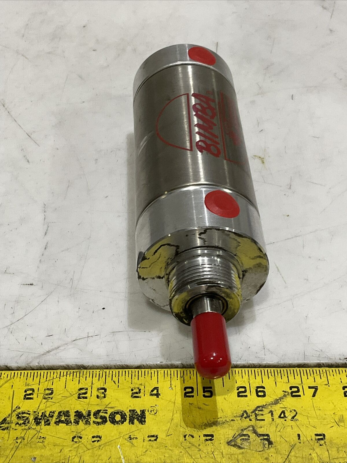 BIMBA M-502 5-DXP PNEUMATIC CYLINDER U3S