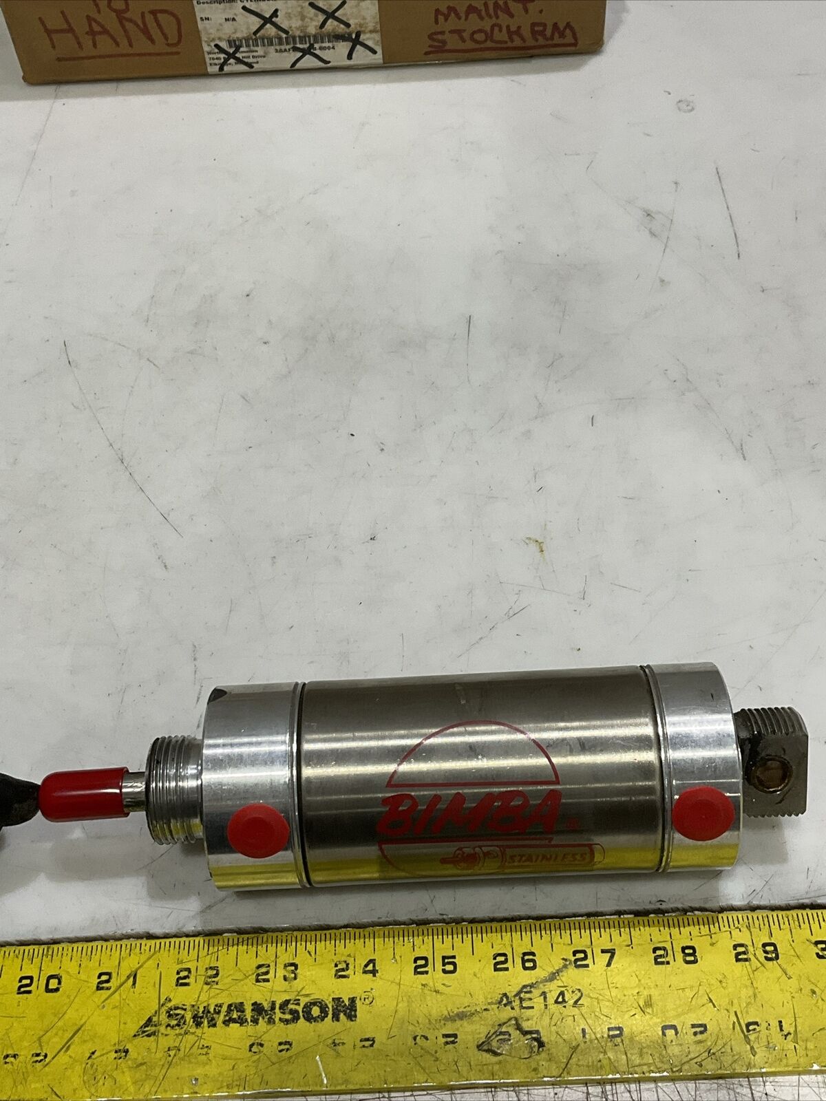 BIMBA M-502 5-DXP PNEUMATIC CYLINDER U3S