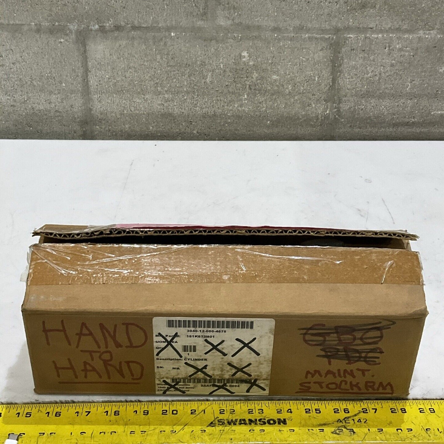 BIMBA M-502 5-DXP PNEUMATIC CYLINDER U3S