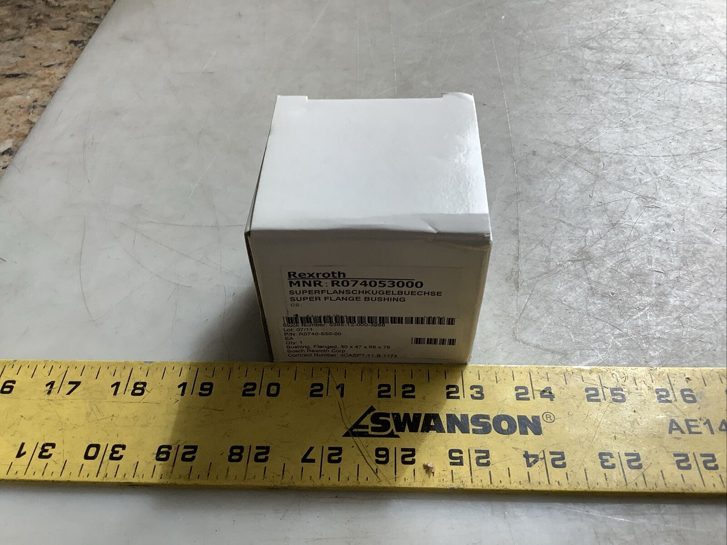 BOSCH REXROTH R074053000 SUPER FLANGE BUSHING U3S