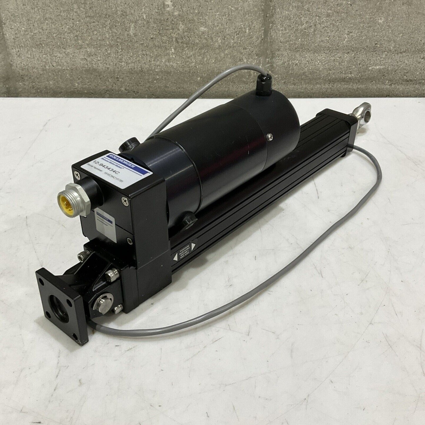 KOLLMORGEN 12-943434C LINEAR ACTUATOR W/ BRAKE 160V 2A U3S
