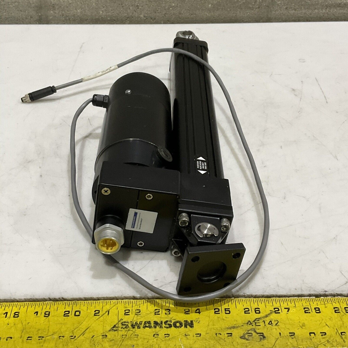 KOLLMORGEN 12-943434C LINEAR ACTUATOR W/ BRAKE 160V 2A U3S