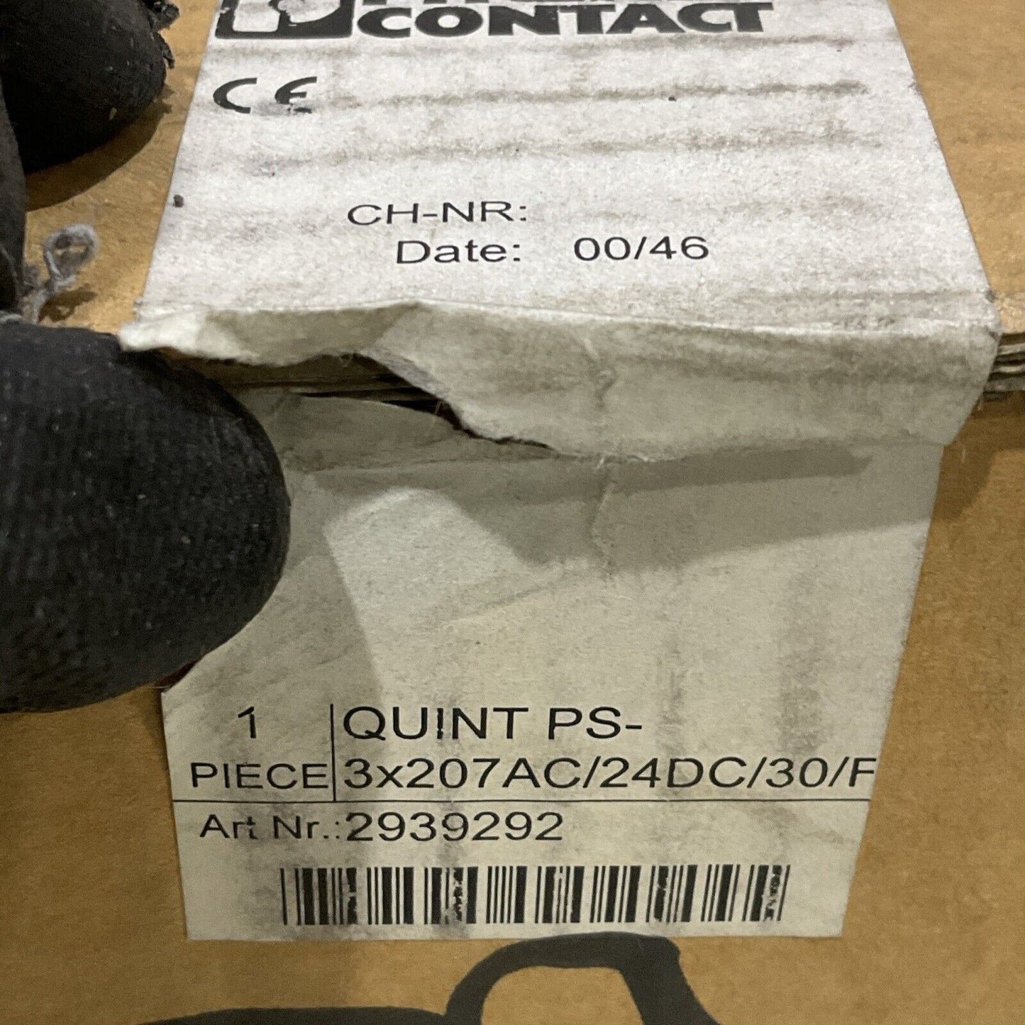 PHOENIX CONTACT QUINT 30 PS-3 X 207 AC /24DC/30/F POWER SUPPLY U3S