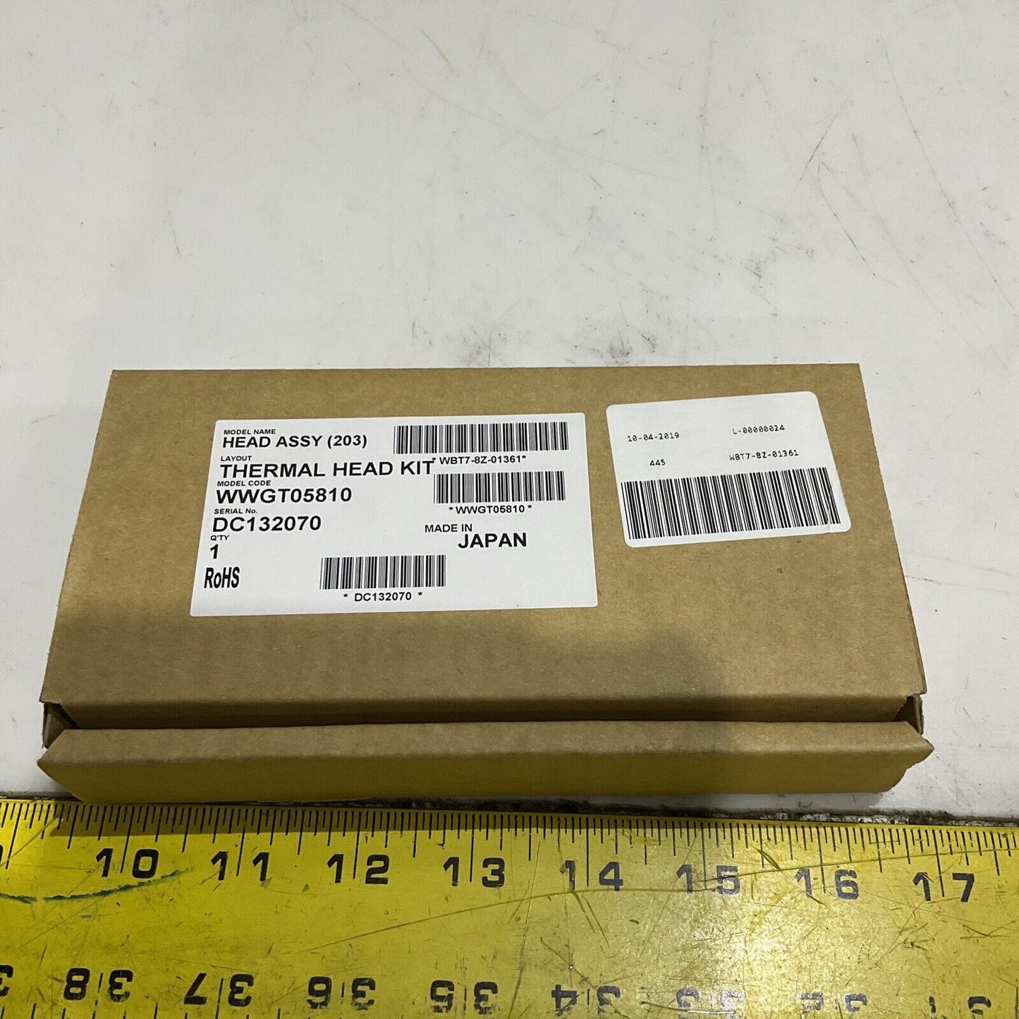 SATO KPM-112-8TAR2-SK DIRECT THERMAL PRINTHEAD GT4 BC U3S