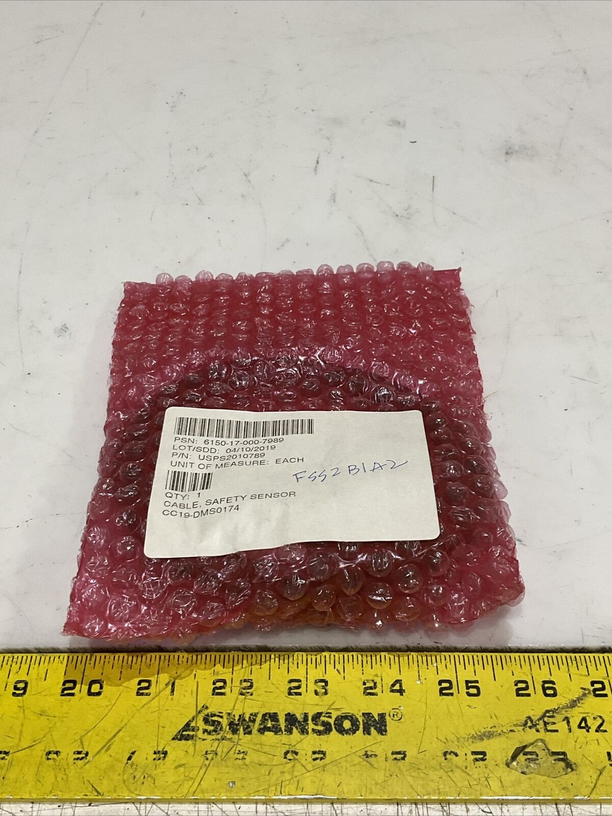 SCHMERSAL BNS 36-02/10Z-R 3,0M SAFETY SENSOR CABLE U3S