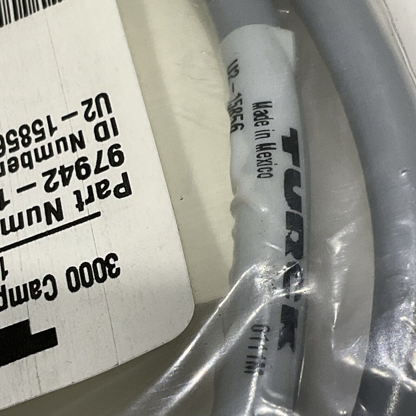 TURCK U2-15856 INDUSTRIAL ETHERNET CABLE ASSEMBLY CAN IN MALE BULKHEAD L=1M U3S