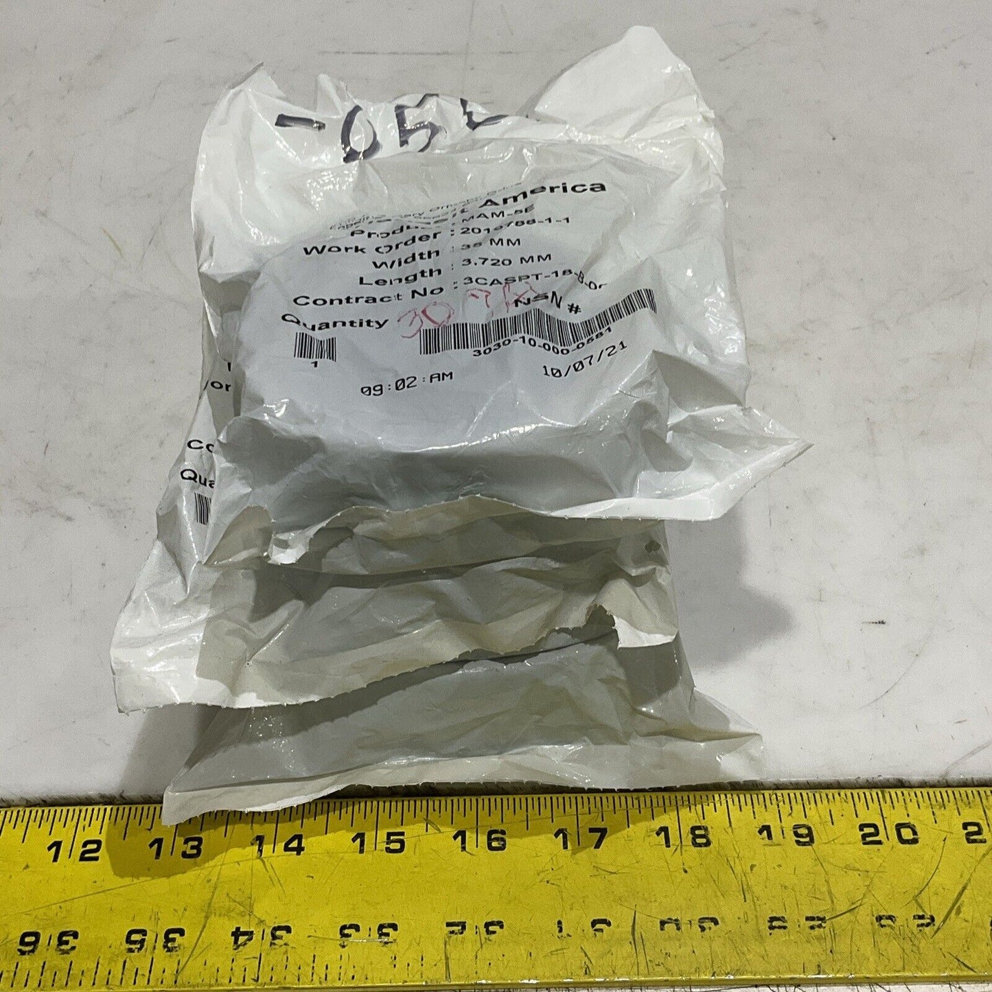 HABASIT AMERICA MAM-5E DRIVE BELT 35MM 3,720 MM LOT OF 3 U3S