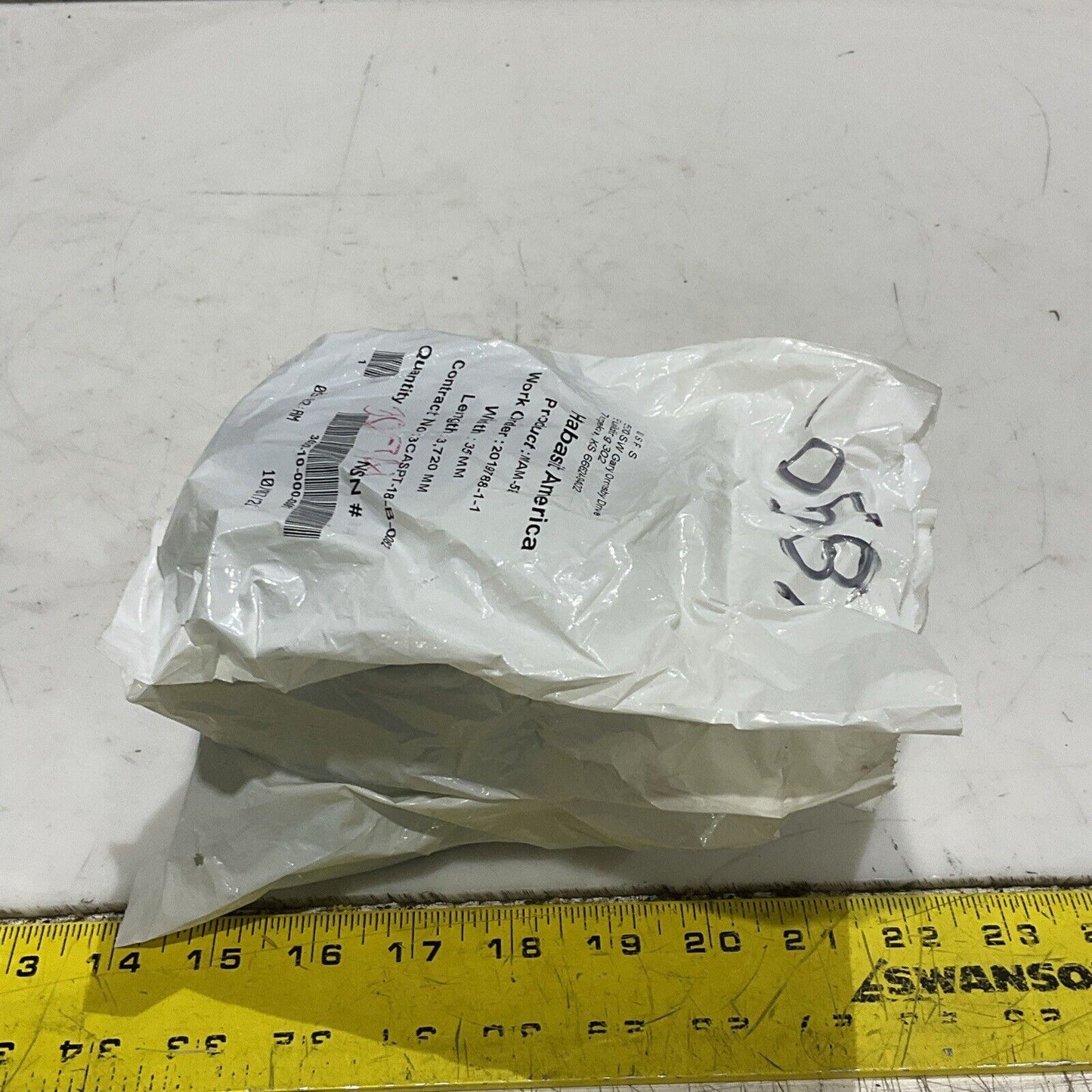 HABASIT AMERICA MAM-5E DRIVE BELT 35MM 3,720 MM LOT OF 3 U3S