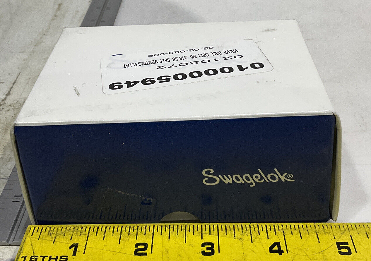 SWAGELOK SS-43GVS6-LL-RD BALL VALVE 373