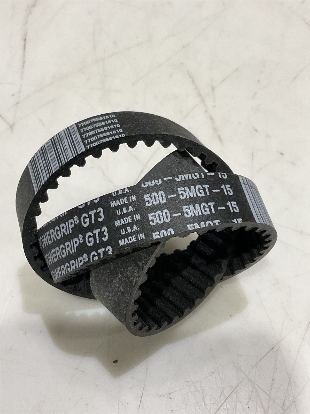 GATES 500-5MGT-15 POWERGRIP GT3 SYNC BELT LOT OF 8 U3S