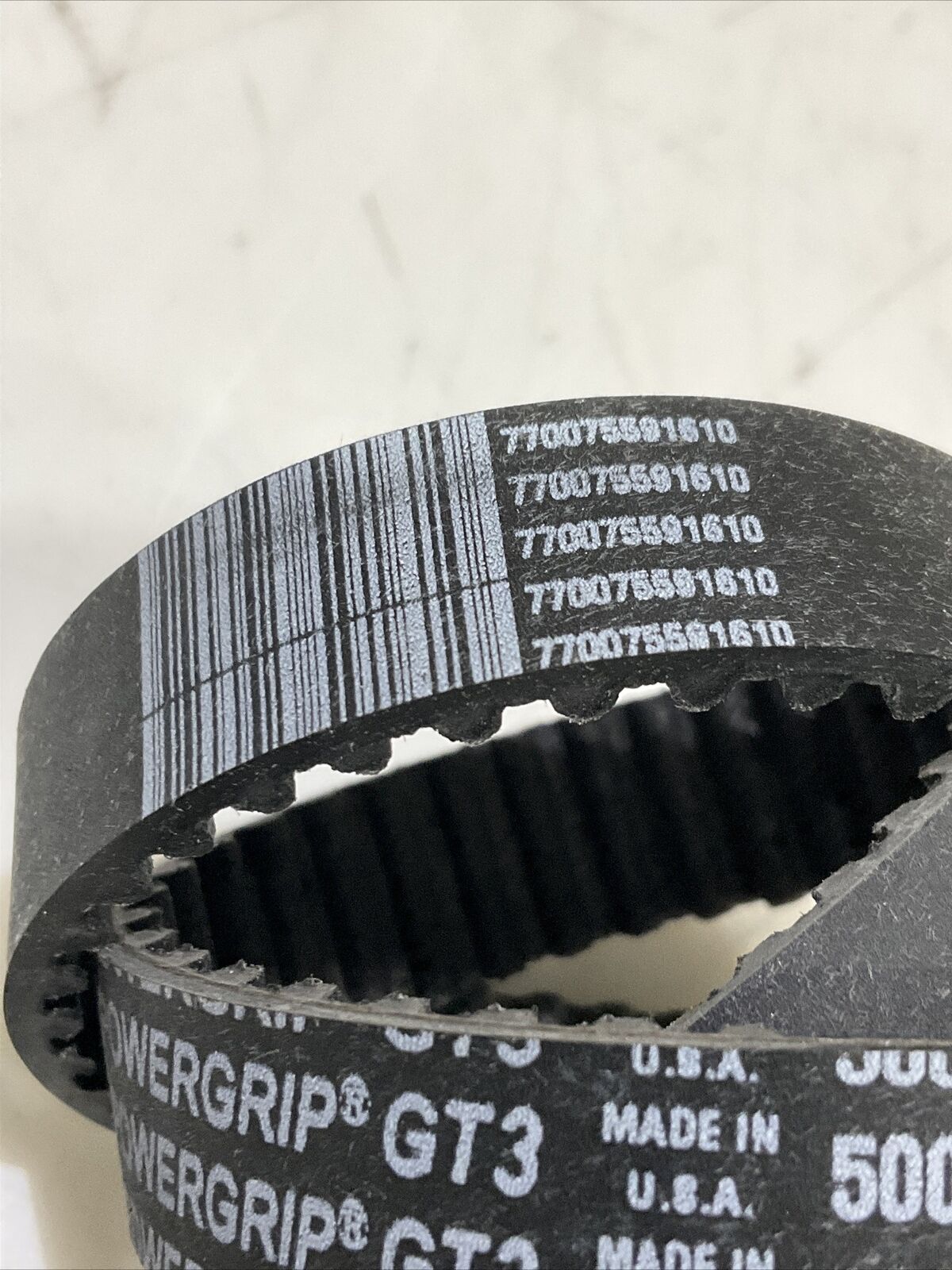 GATES 500-5MGT-15 POWERGRIP GT3 SYNC BELT LOT OF 8 U3S