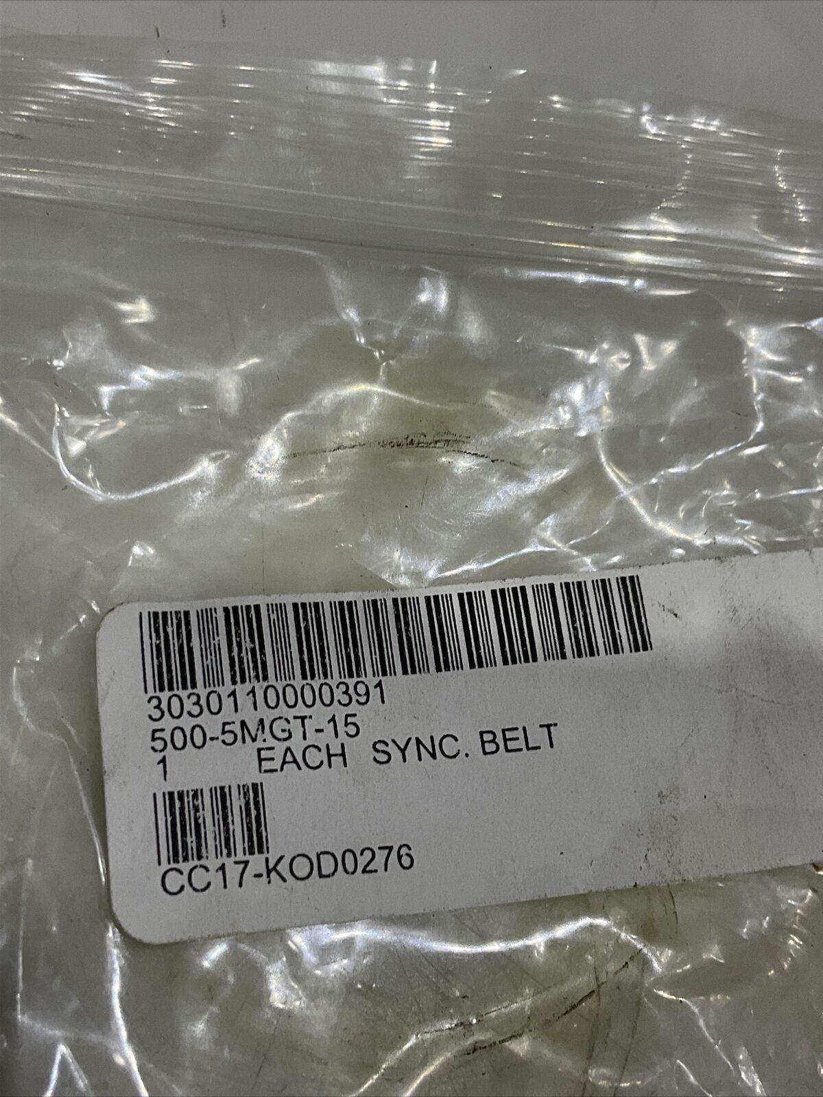 GATES 500-5MGT-15 POWERGRIP GT3 SYNC BELT LOT OF 8 U3S