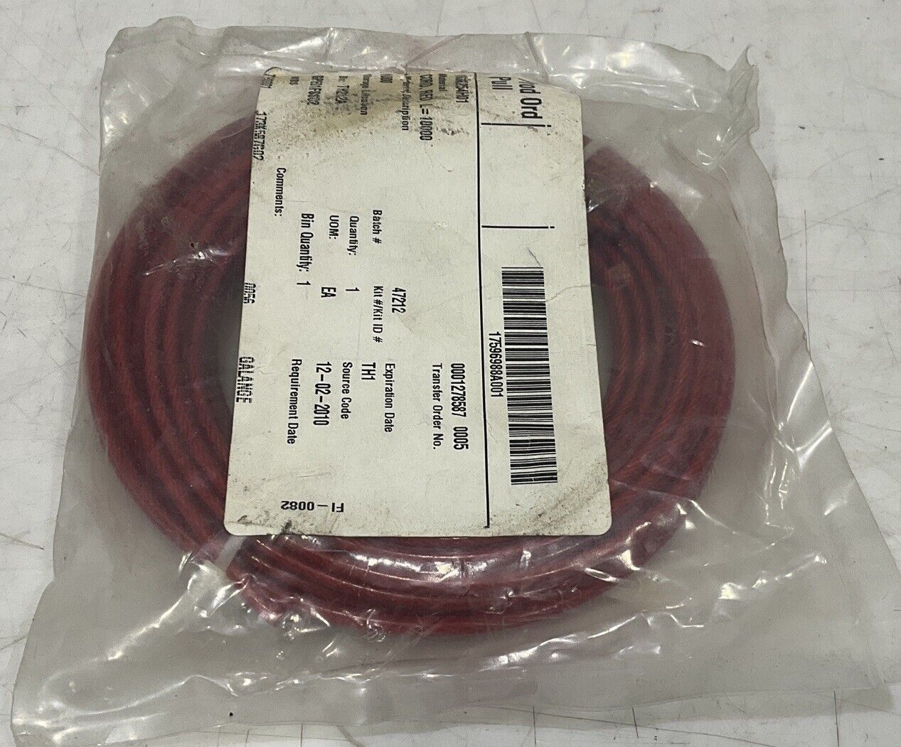 STI 44506-3710 10M RED ROPE ONLY U3S