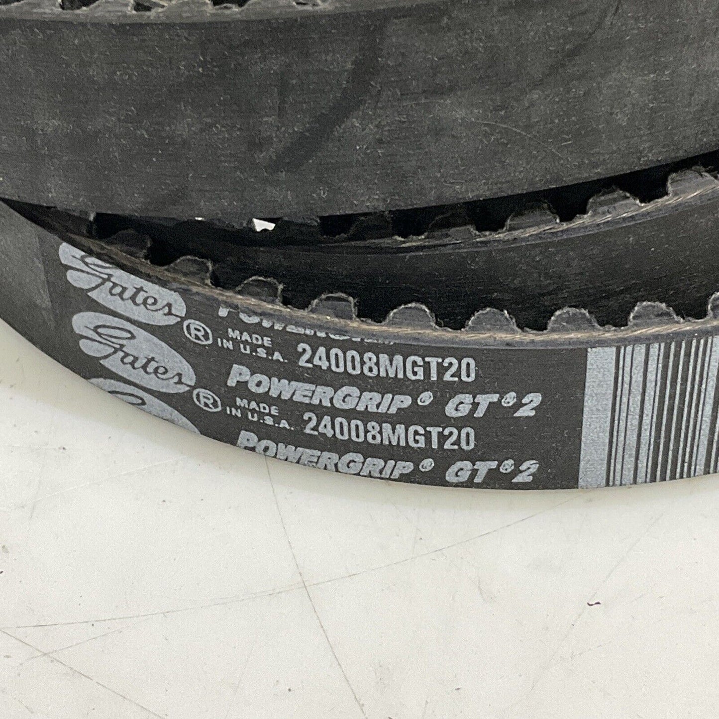 GATES 24008MGT20 POWERGRIP GT2 TIMING BELT LOT OF 4 U3S