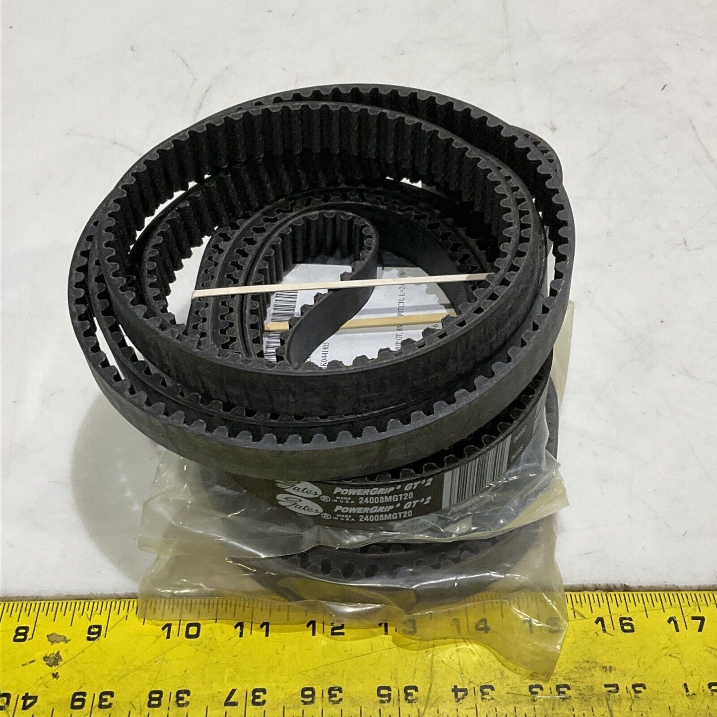 GATES 24008MGT20 POWERGRIP GT2 TIMING BELT LOT OF 4 U3S