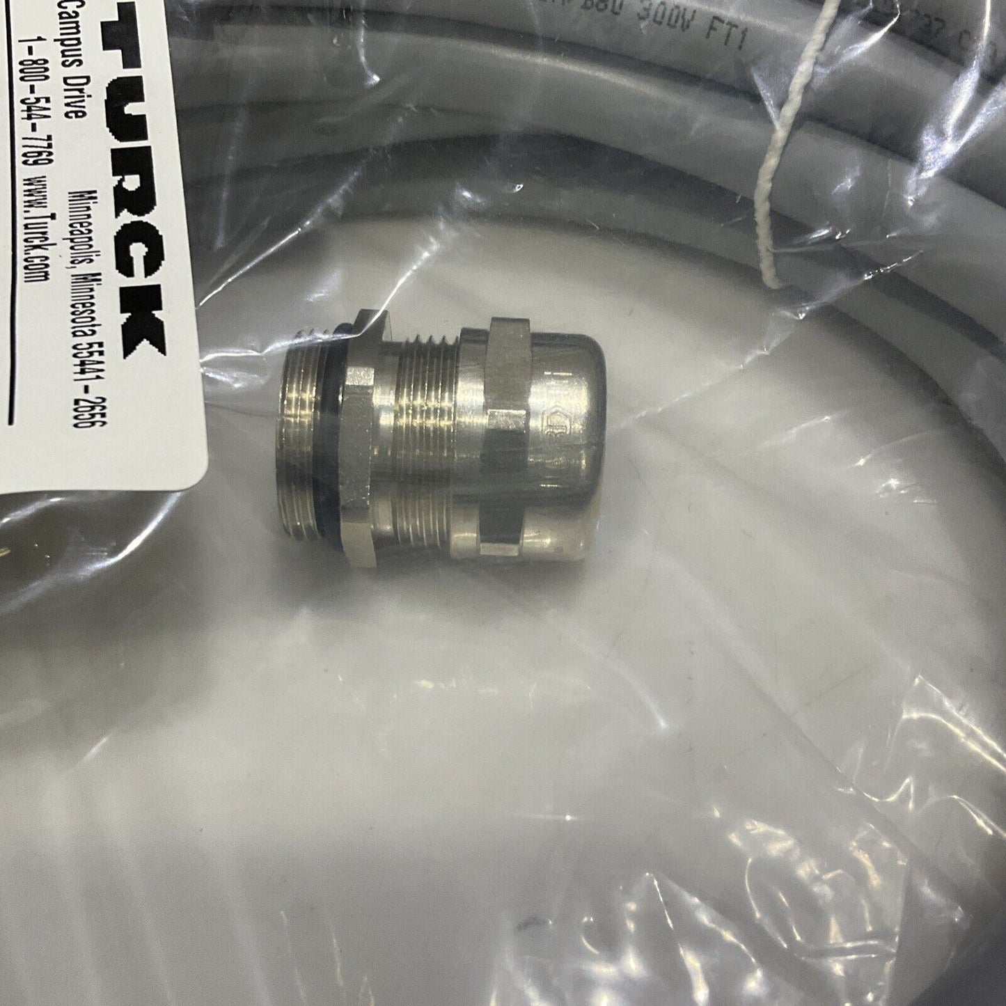 TURCK 13066 U2-16497 CABLE ASSEMBLY W4058 INDUCT MP U550 U3S