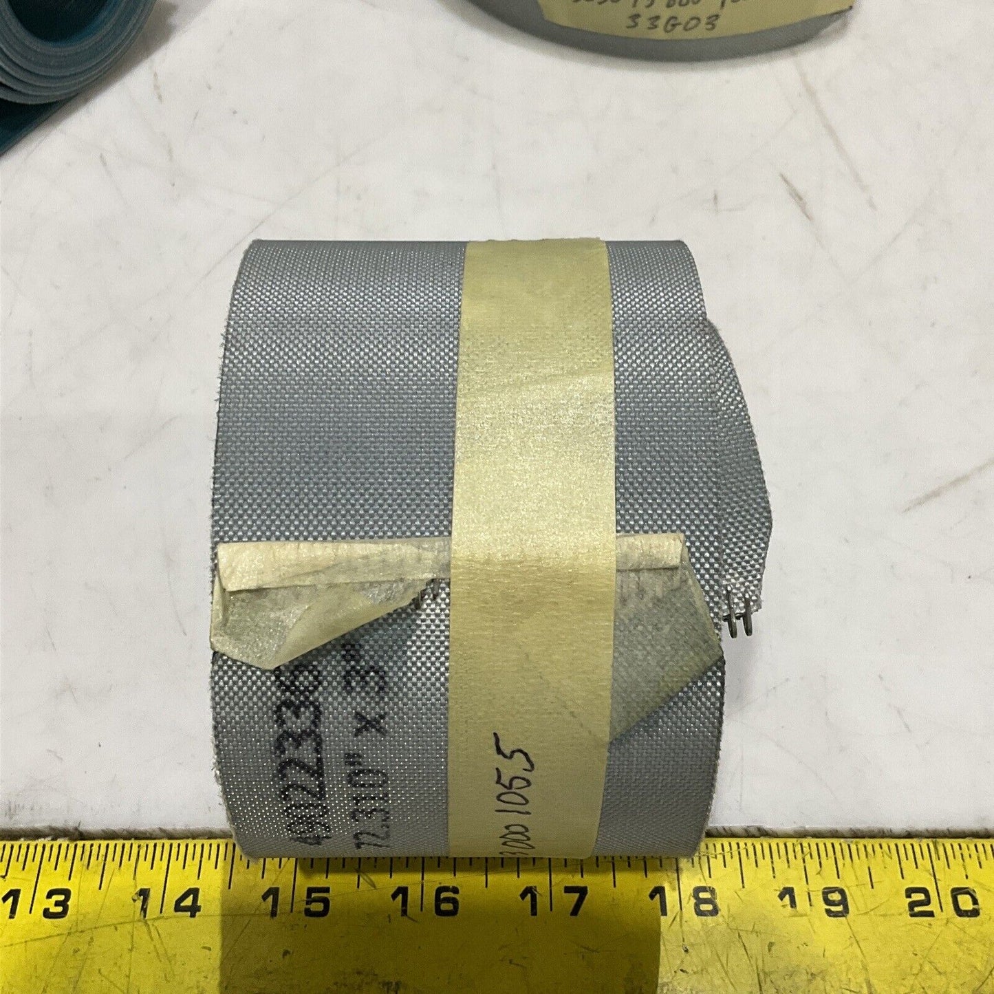49022336 BELT STRIP 72.310 IN X 3IN LOT OF 7 U3S