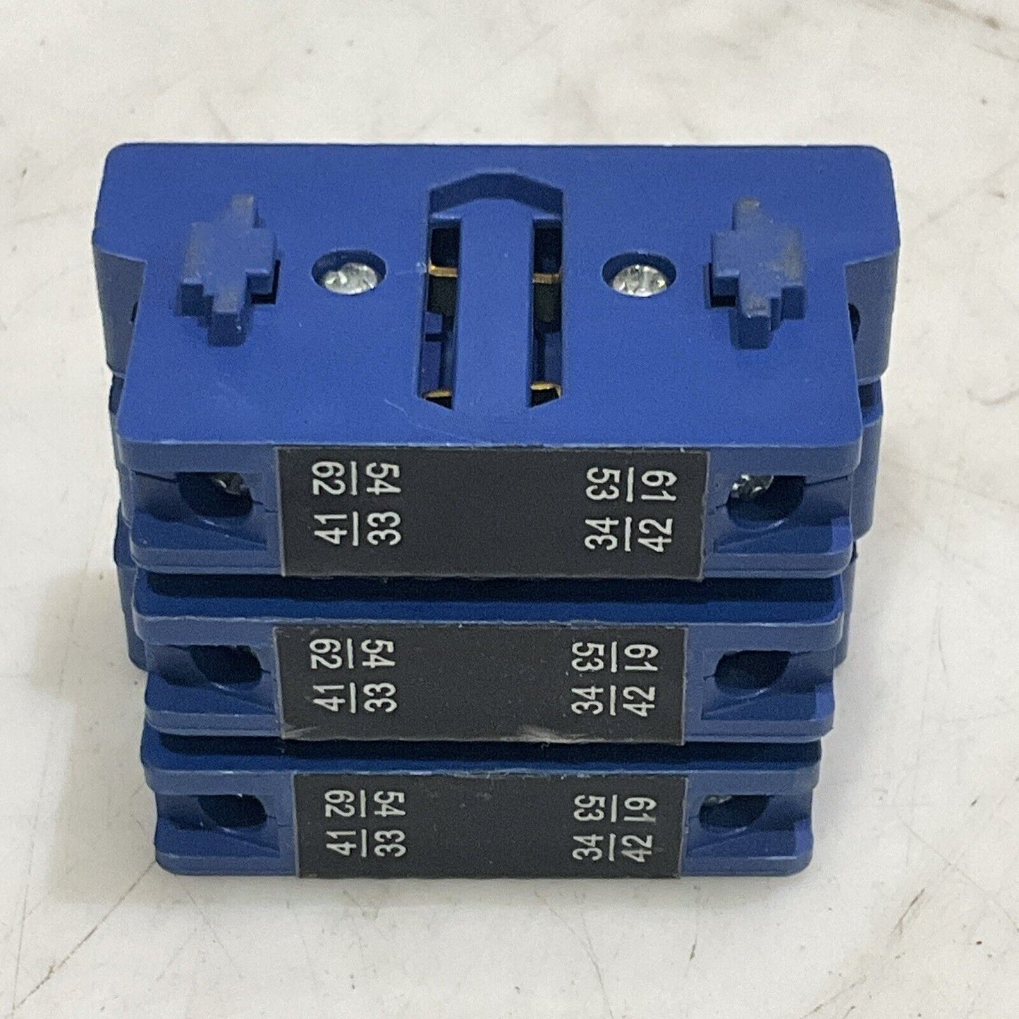 KRAUS & NAIMER H010/A11-E AUXILIARY CONTACT 10 AMP 600V LOT OF 3 U4M