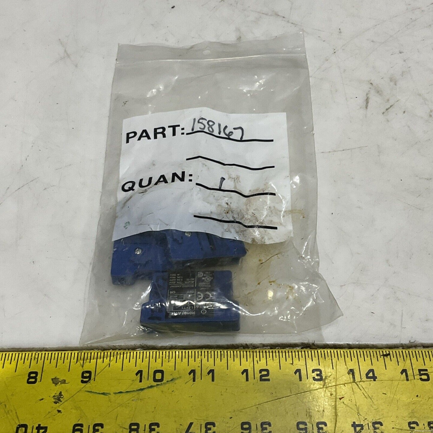 KRAUS & NAIMER H010/A11-E AUXILIARY CONTACT 10 AMP 600V LOT OF 3 U4M