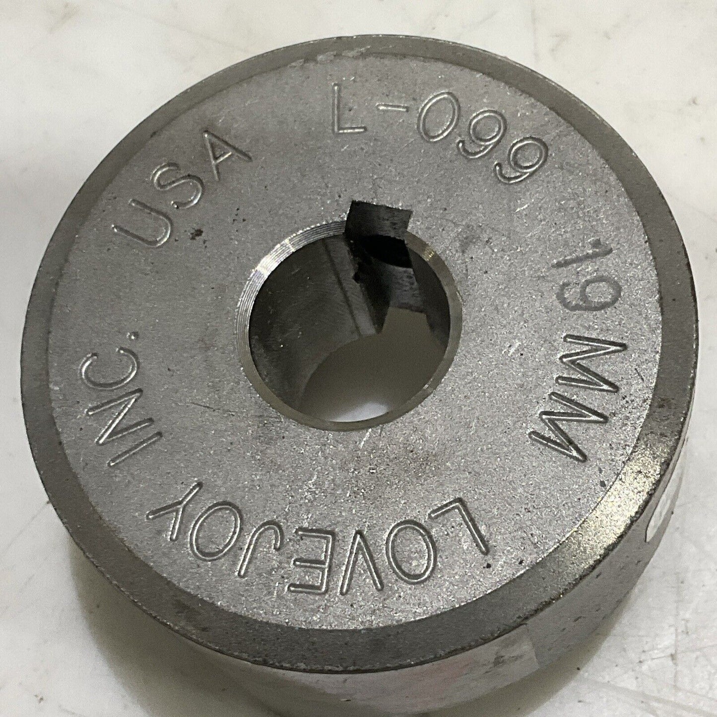 LOVEJOY L-099 JAW COUPLING HUB 19MM 6X2 8MM KW U4M