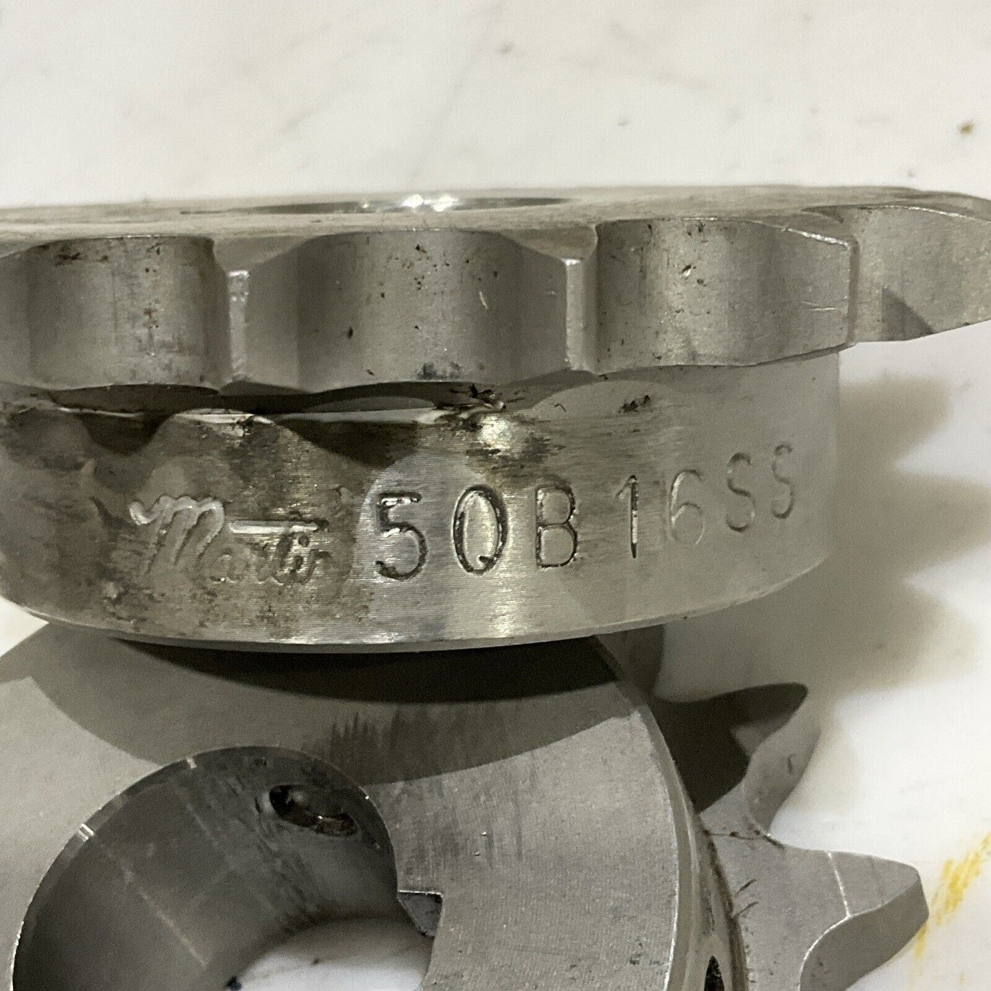 MARTIN 50B16SS SPROCKET & GEAR 16 TEETH 1-1/8” ID LOT OF 2 U4M