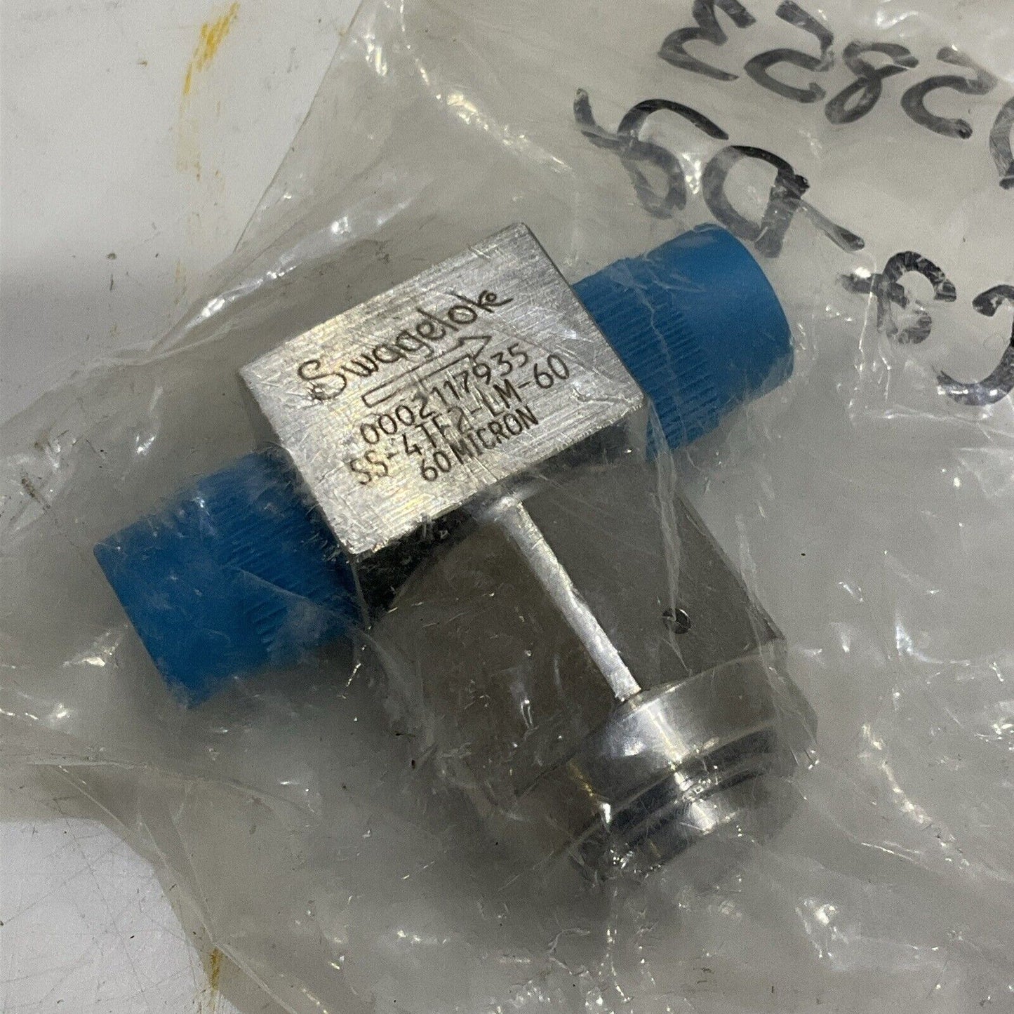 SWAGELOK SS-4TF2-LM-60 PARTICULATE FILTER 60 MICRON PORE MALE 1/4 U4M