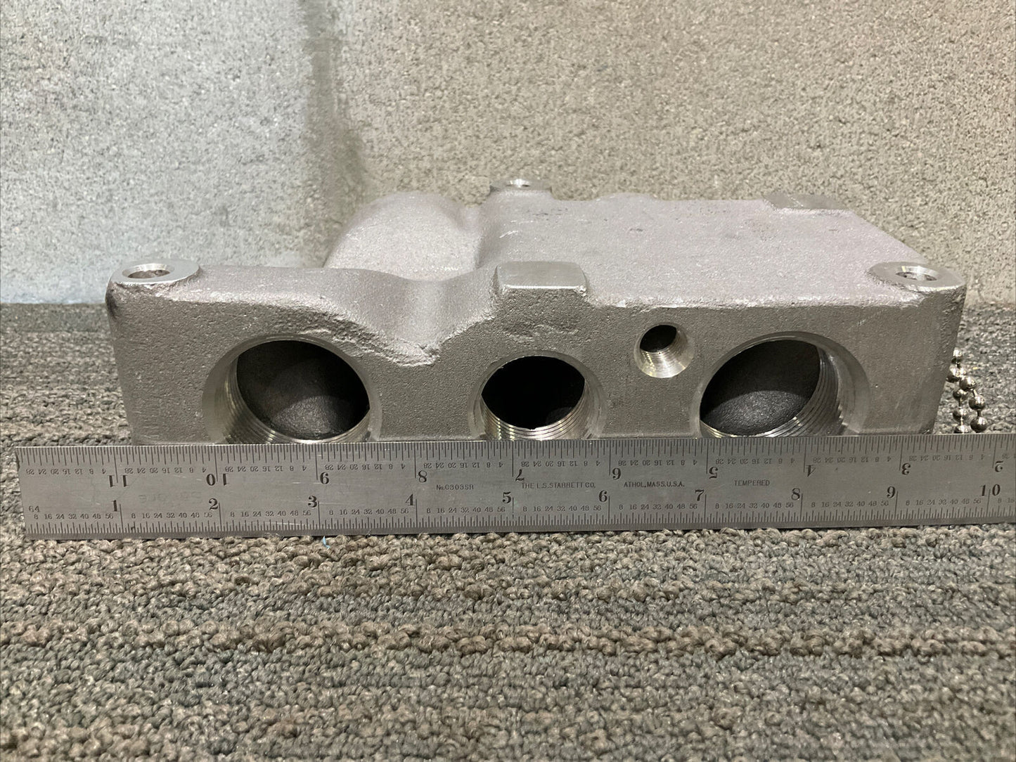 PARKER K022095 PNEUMATIC SOLENOID SUB BASE 222