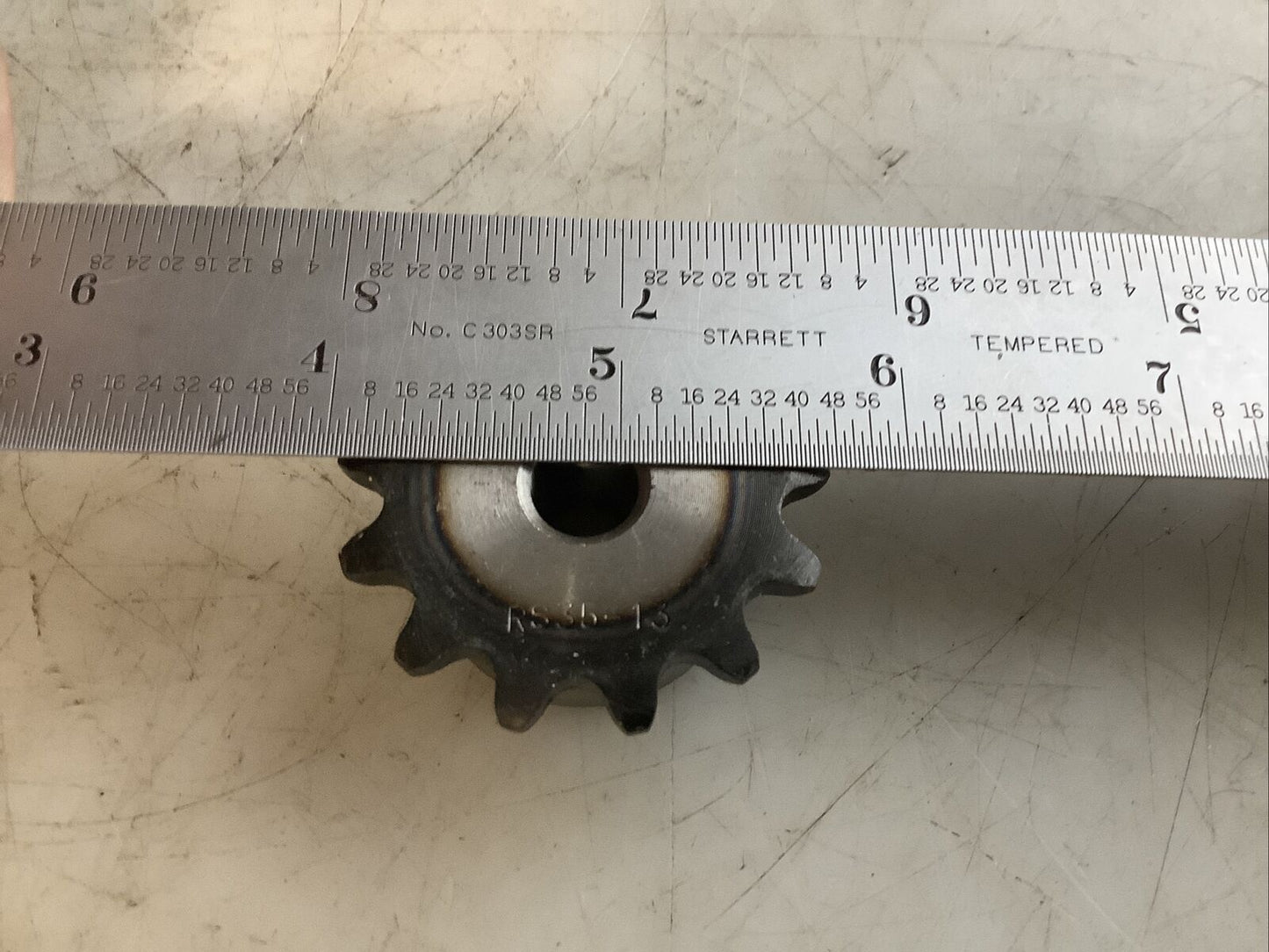 TSUBAKI RS35-13 SPROCKET 3/8IN HHH - LOT OF 7