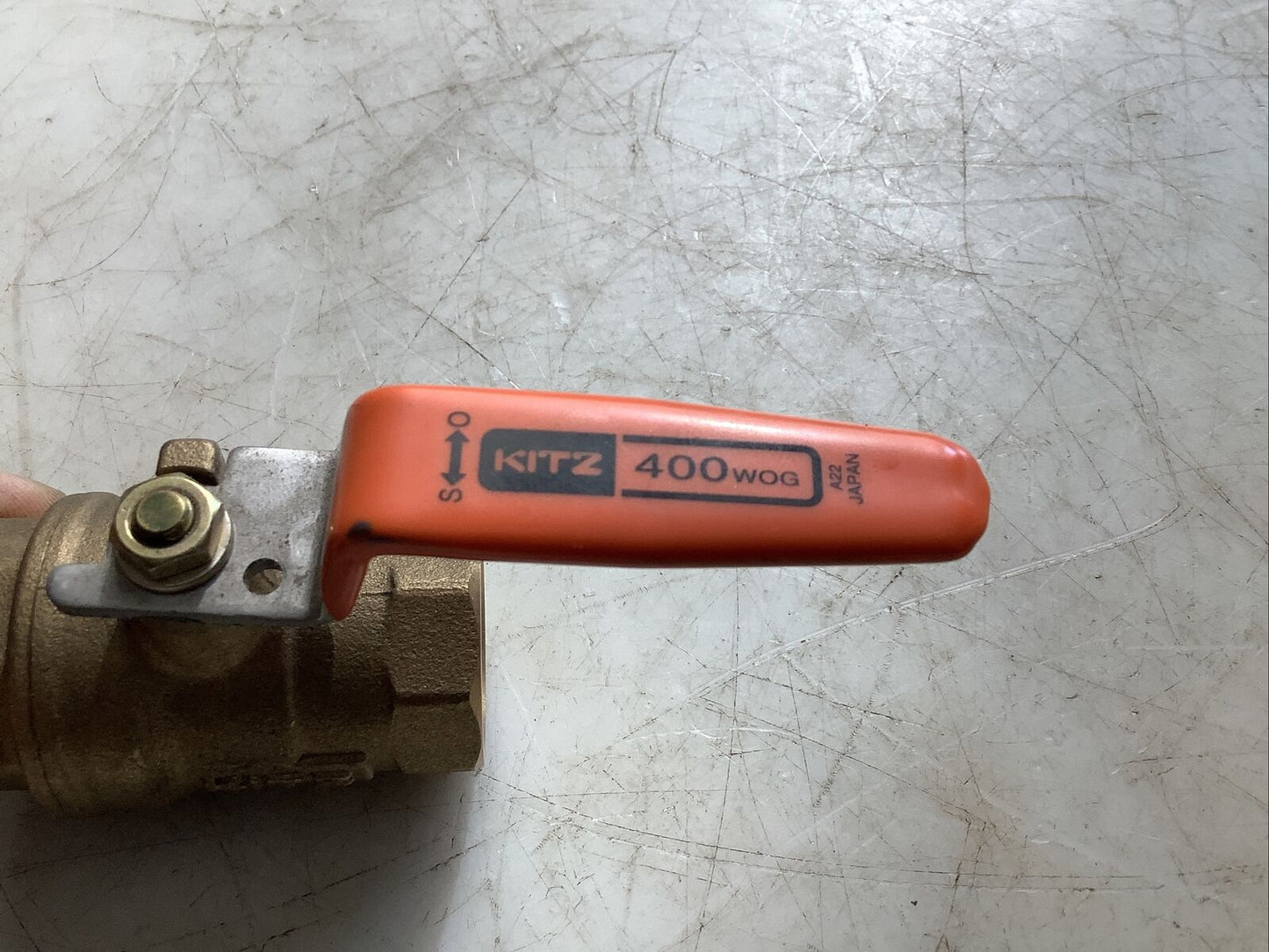 KITZ 400 WOG BALL VALVE 3/4IN HHH