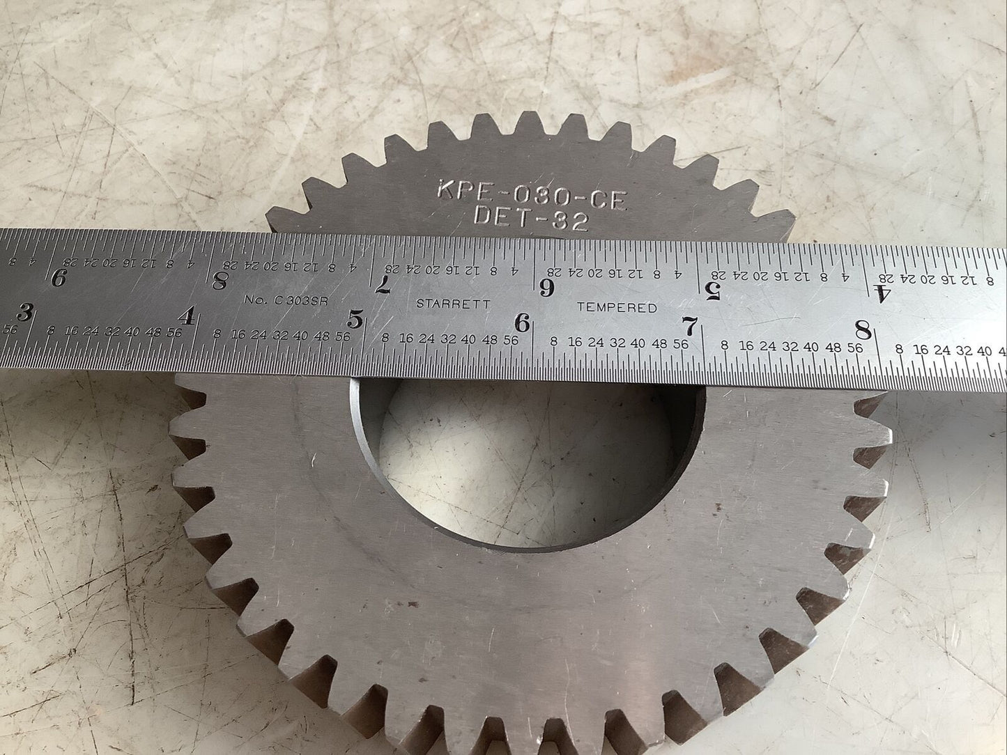 KPE-030-CE DET-32 SPROCKET 1-15/16IN BORE X 4-1/8IN DIA HHH - LOT OF 2