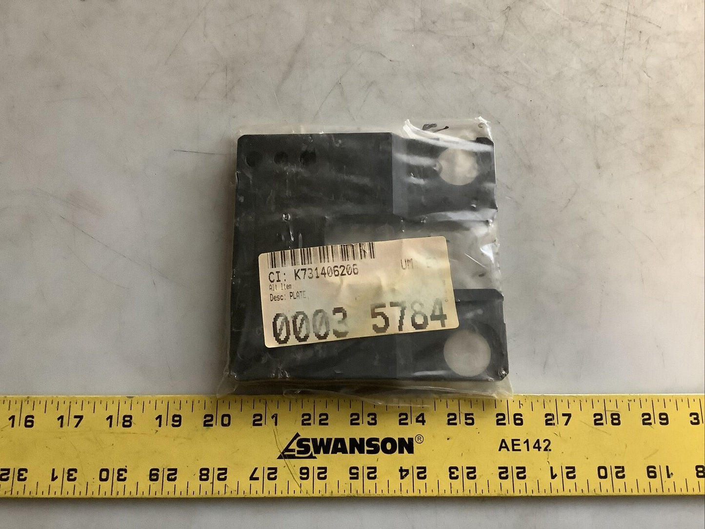 K7314-062-06 PLATE FOR CB 80 AUTOMATION HHH