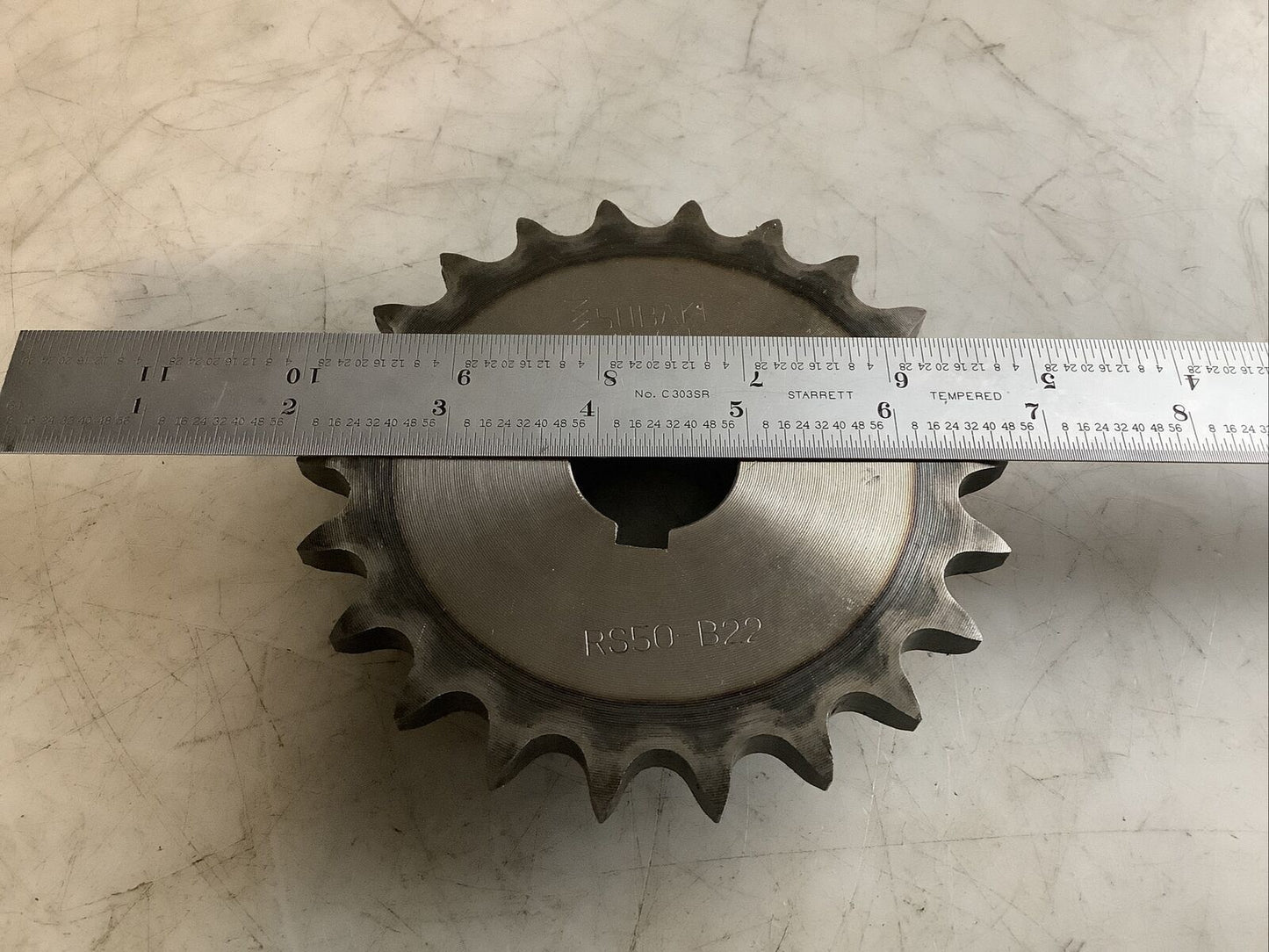 TSUBAKI RS50-B22 SPROCKET 1-1/8IN HHH
