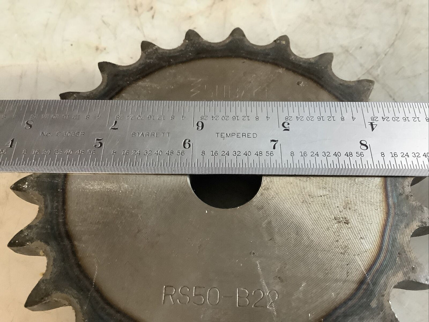TSUBAKI RS50-B22 SPROCKET 3/4IN X 1-1/8IN HHH