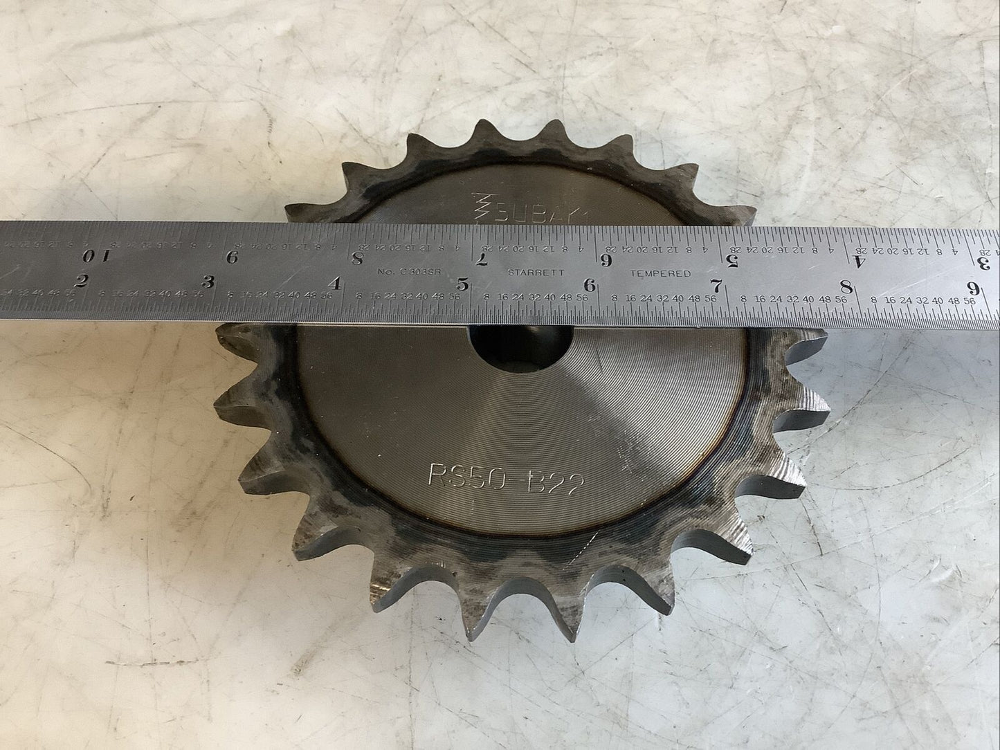 TSUBAKI RS50-B22 SPROCKET 1-1/8IN HHH