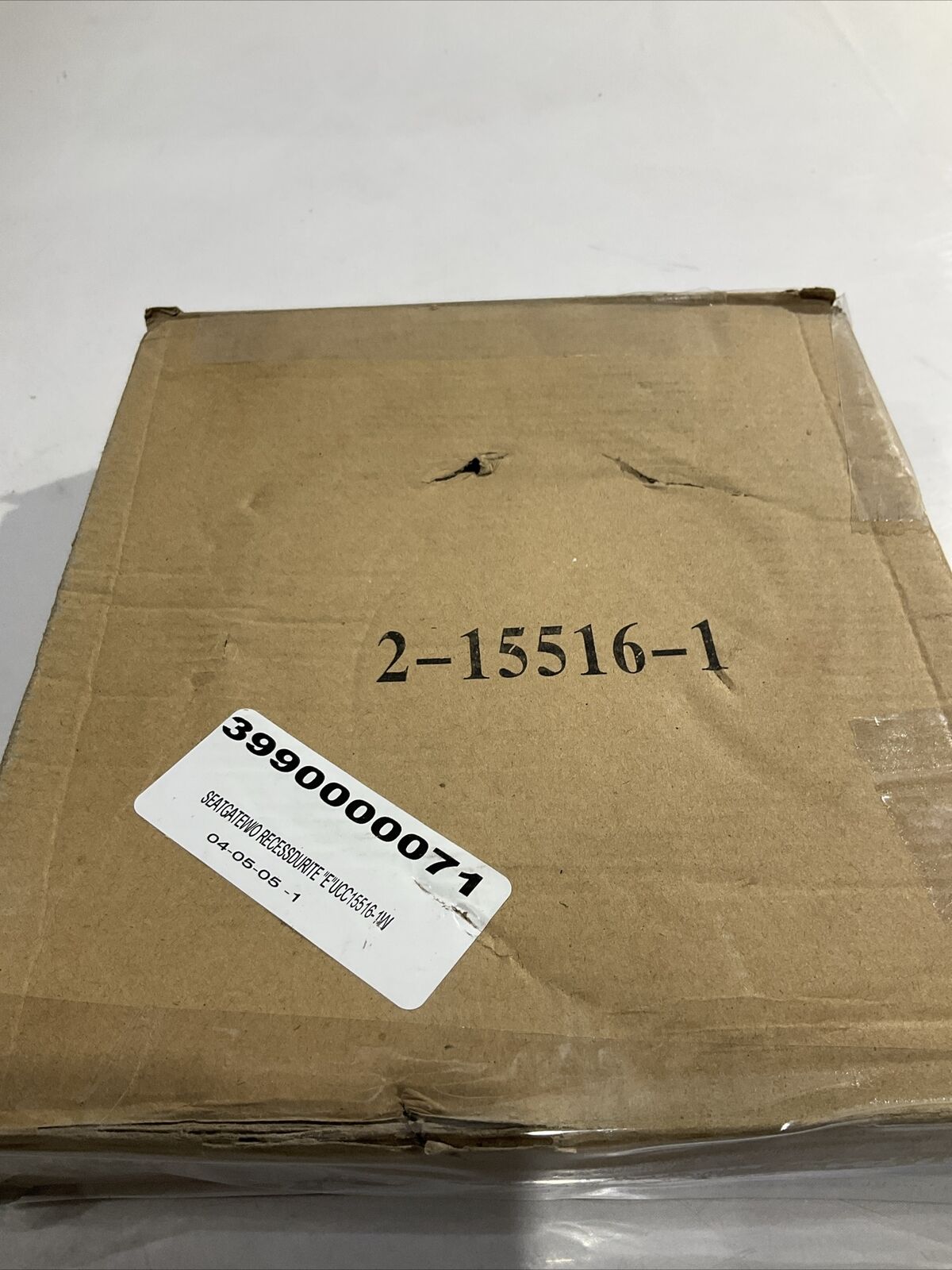 UCC 2-15516-1 GATE SEAT/RECESSDURITE LOT OF 5 LOT OF 5 U4M