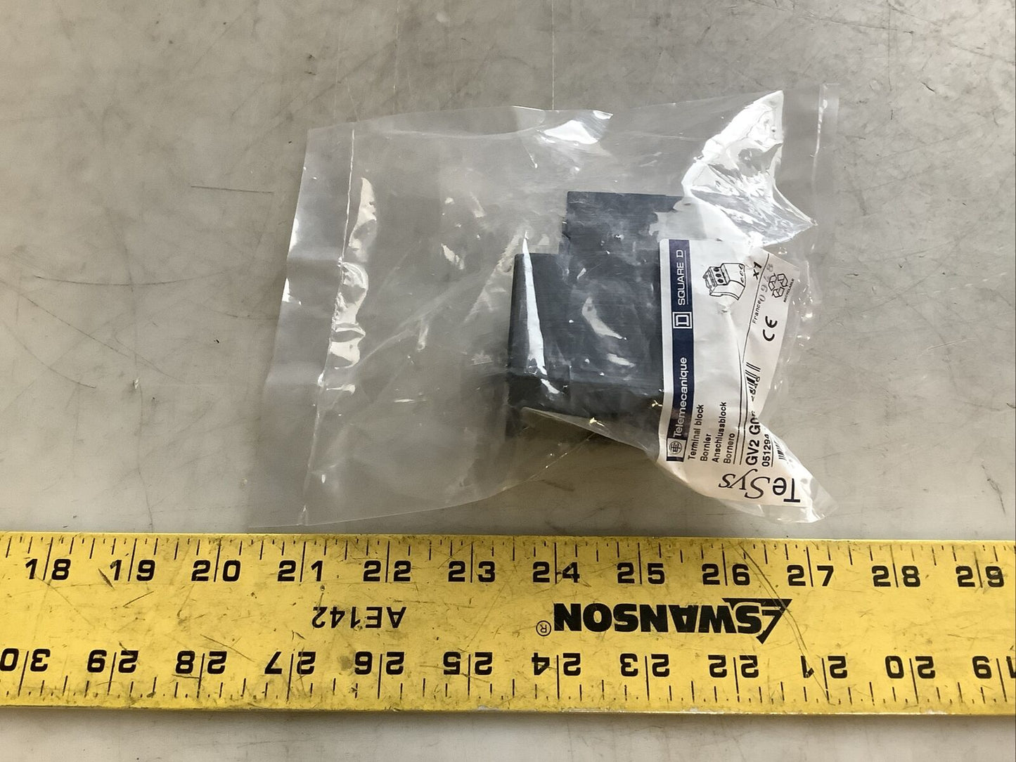 TELEMECANIQUE SQUARE D GV2-G05 051294 TERMINAL BLOCK U3S