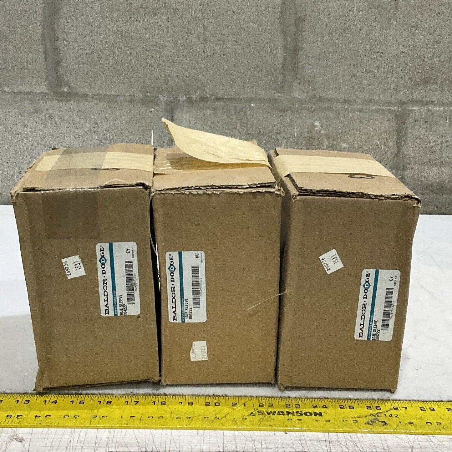 BALDOR DODGE 10JE SLEEVE COUPLING 004222 AV09161648 LOT OF 3 G7T