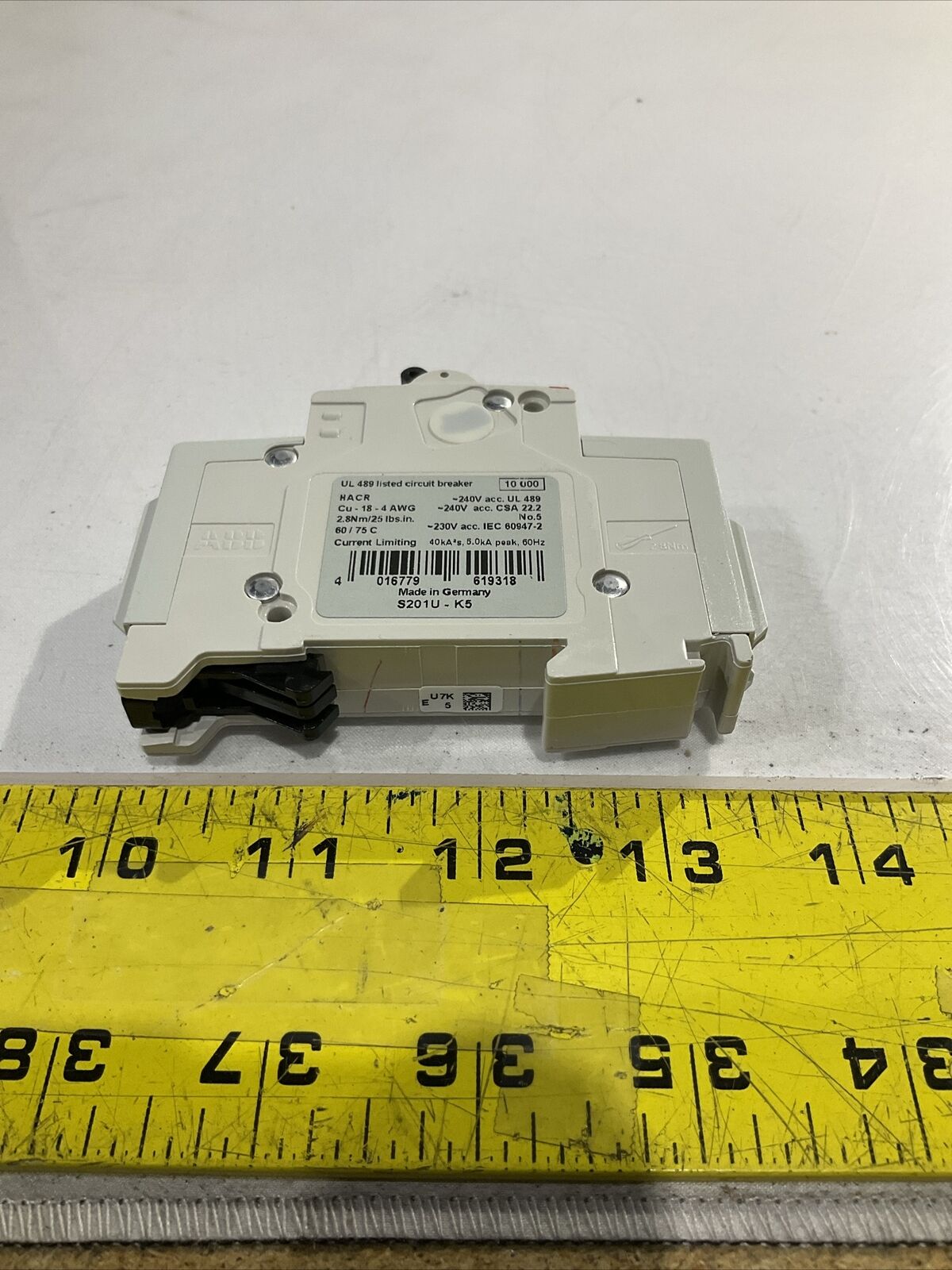 ABB 212323 CIRCUIT BREAKER 240V LOT OF 3 U3S