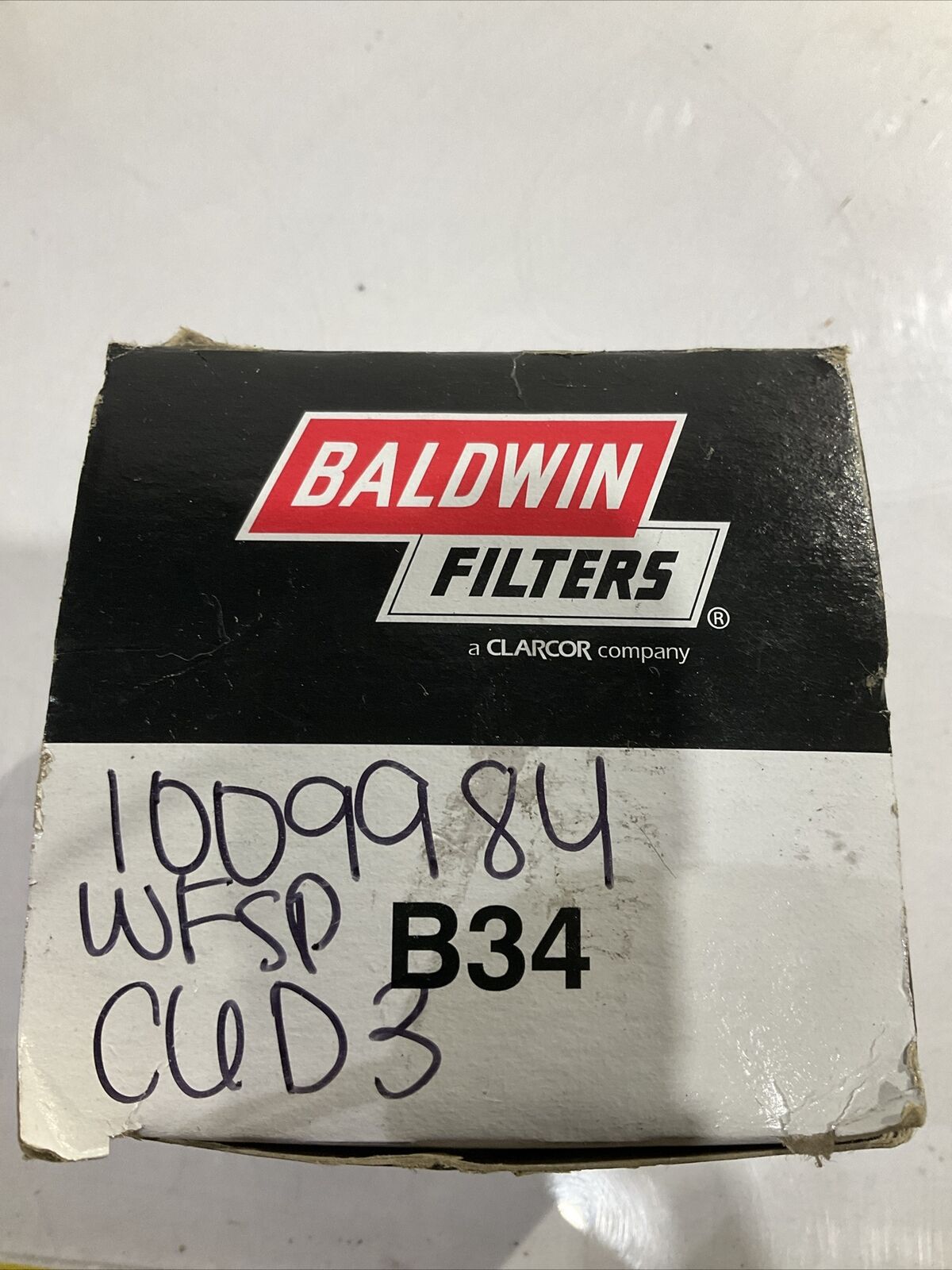 BALDWIN FILTERS B34 LOT OF 3 U4M