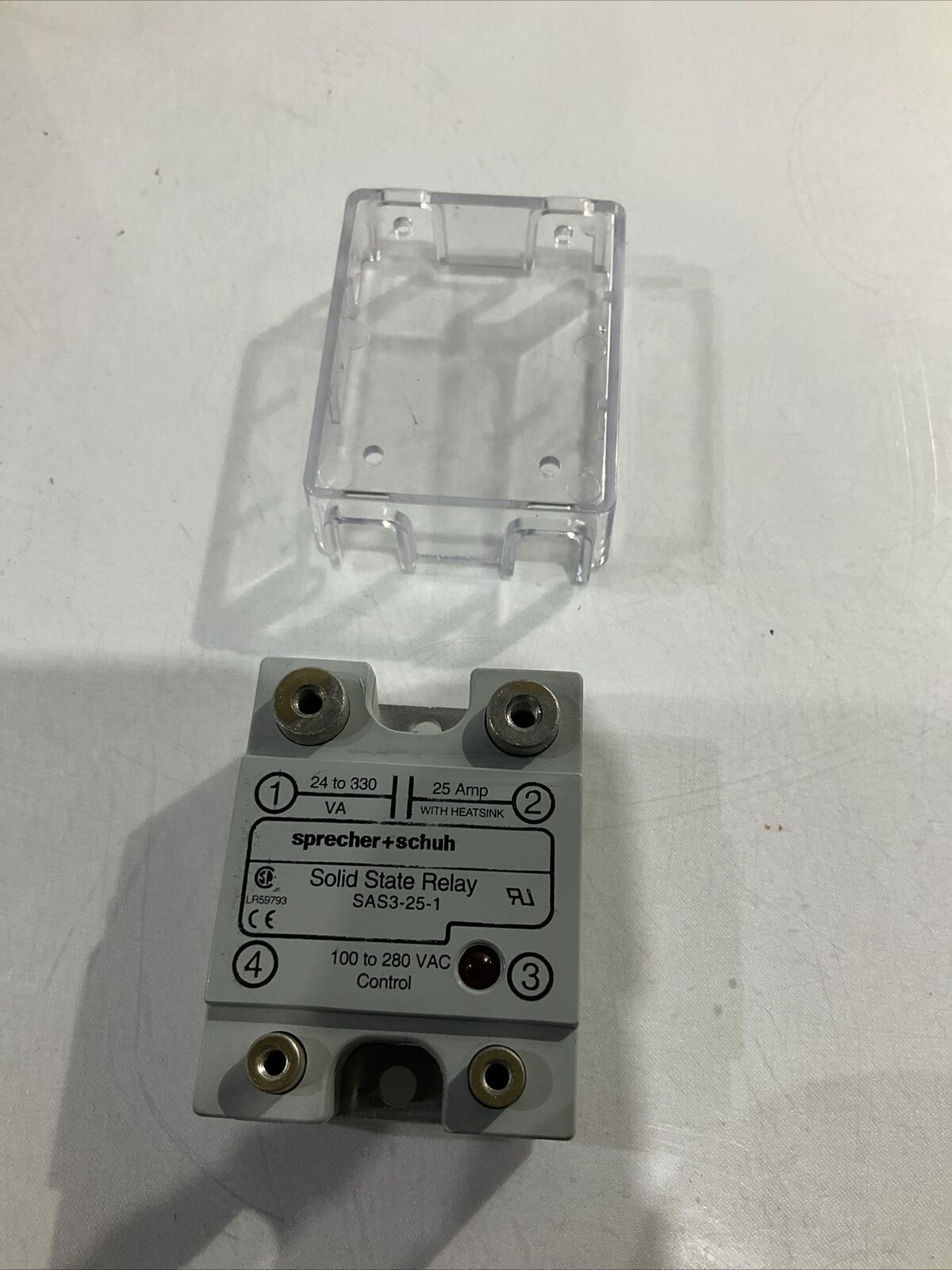 SPRECHER +SCHUH 29930 SAS3-25-1 SOLID STATE RELAY 100-280V U4M