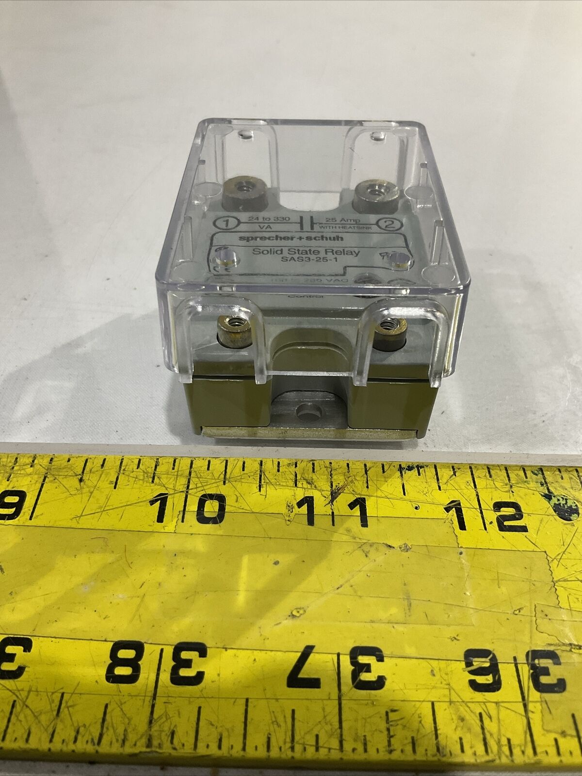 SPRECHER +SCHUH 29930 SAS3-25-1 SOLID STATE RELAY 100-280V U4M