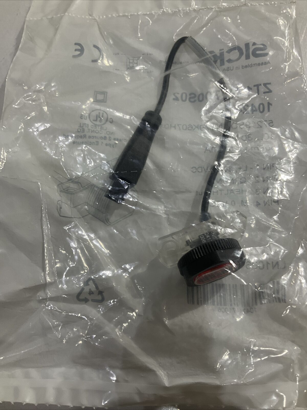 SICK ZT1-N0700S02 1042417 SENSOR PROXIMITY 10-30VDC U3S