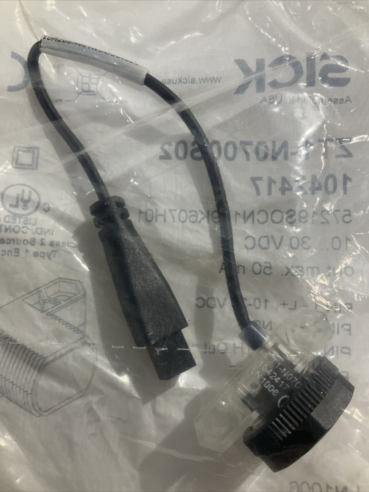SICK ZT1-N0700S02 1042417 SENSOR PROXIMITY 10-30VDC U3S